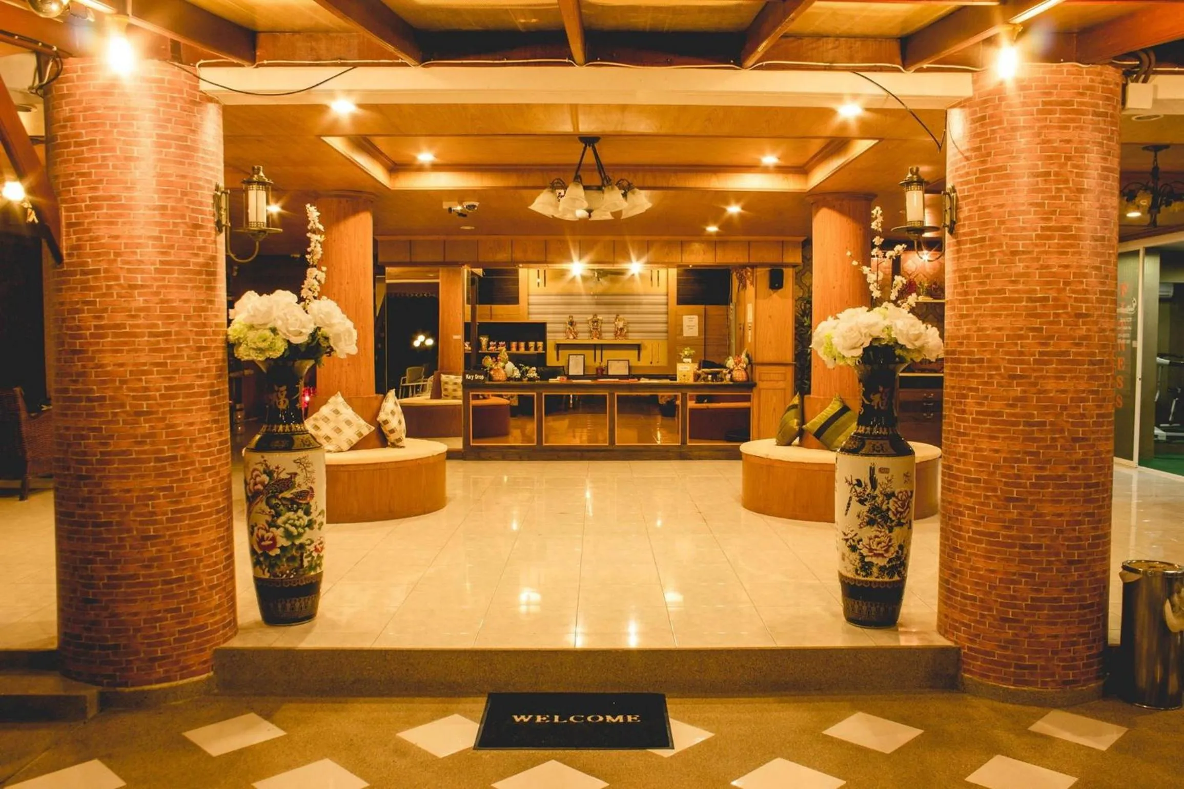 Lobby or reception in Natural Samui Hotel