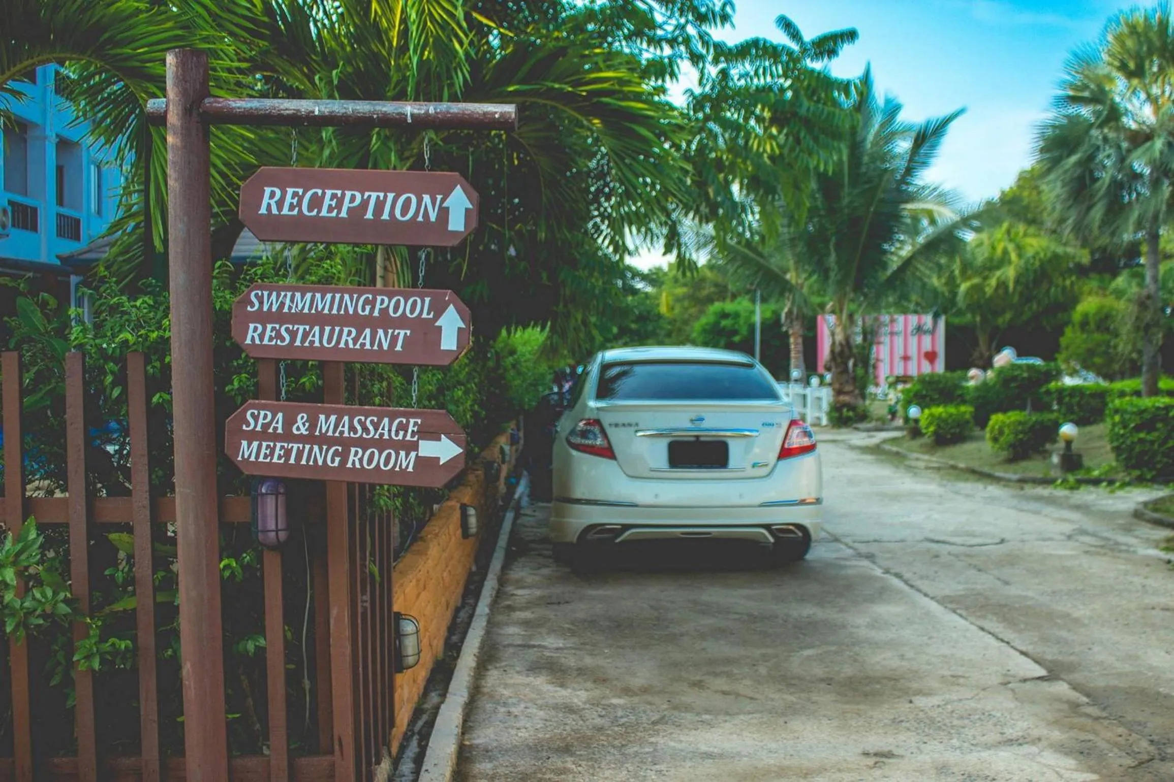 Facade/entrance in Natural Samui Hotel