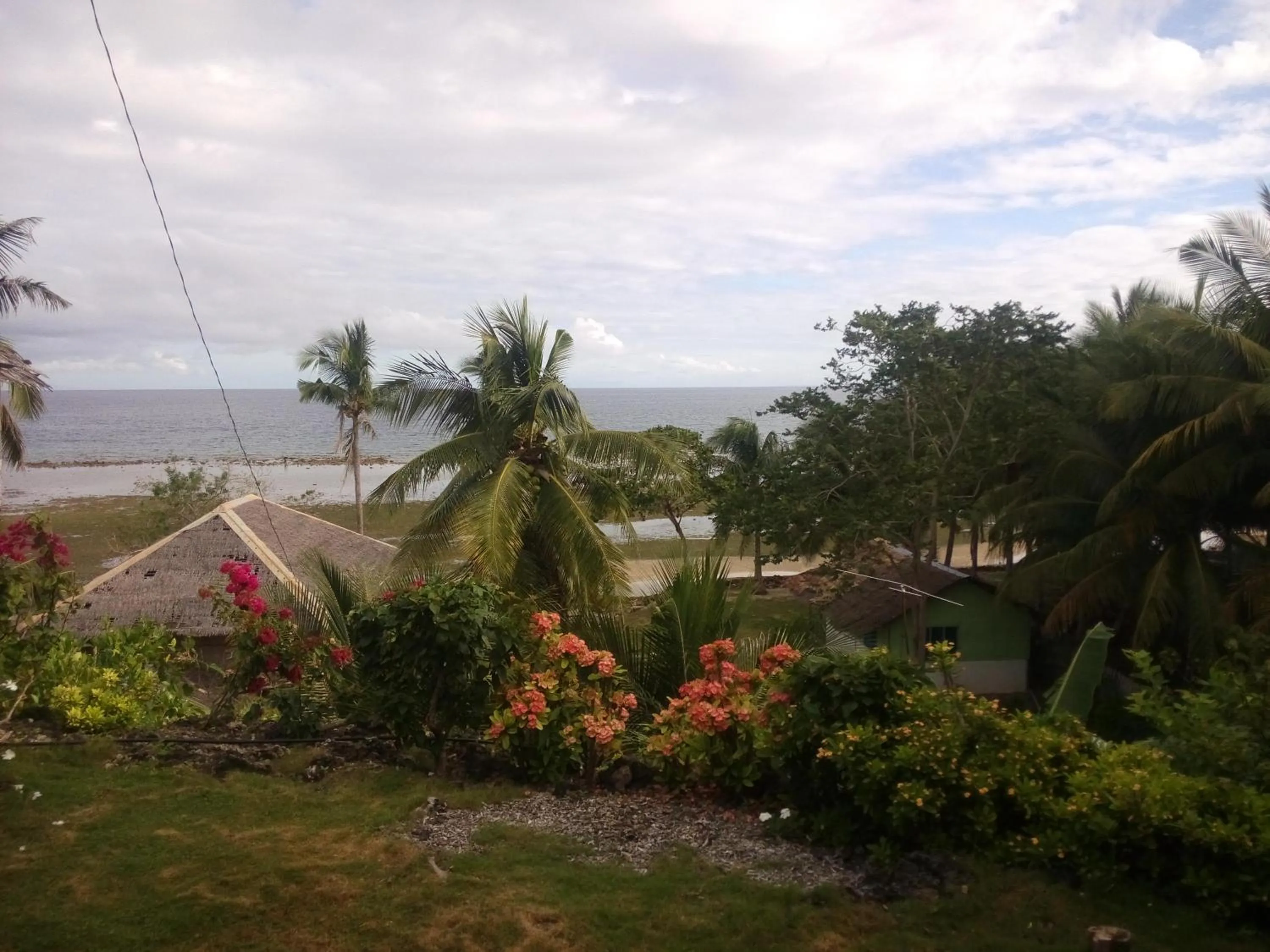 Garden view in La Villa Alta