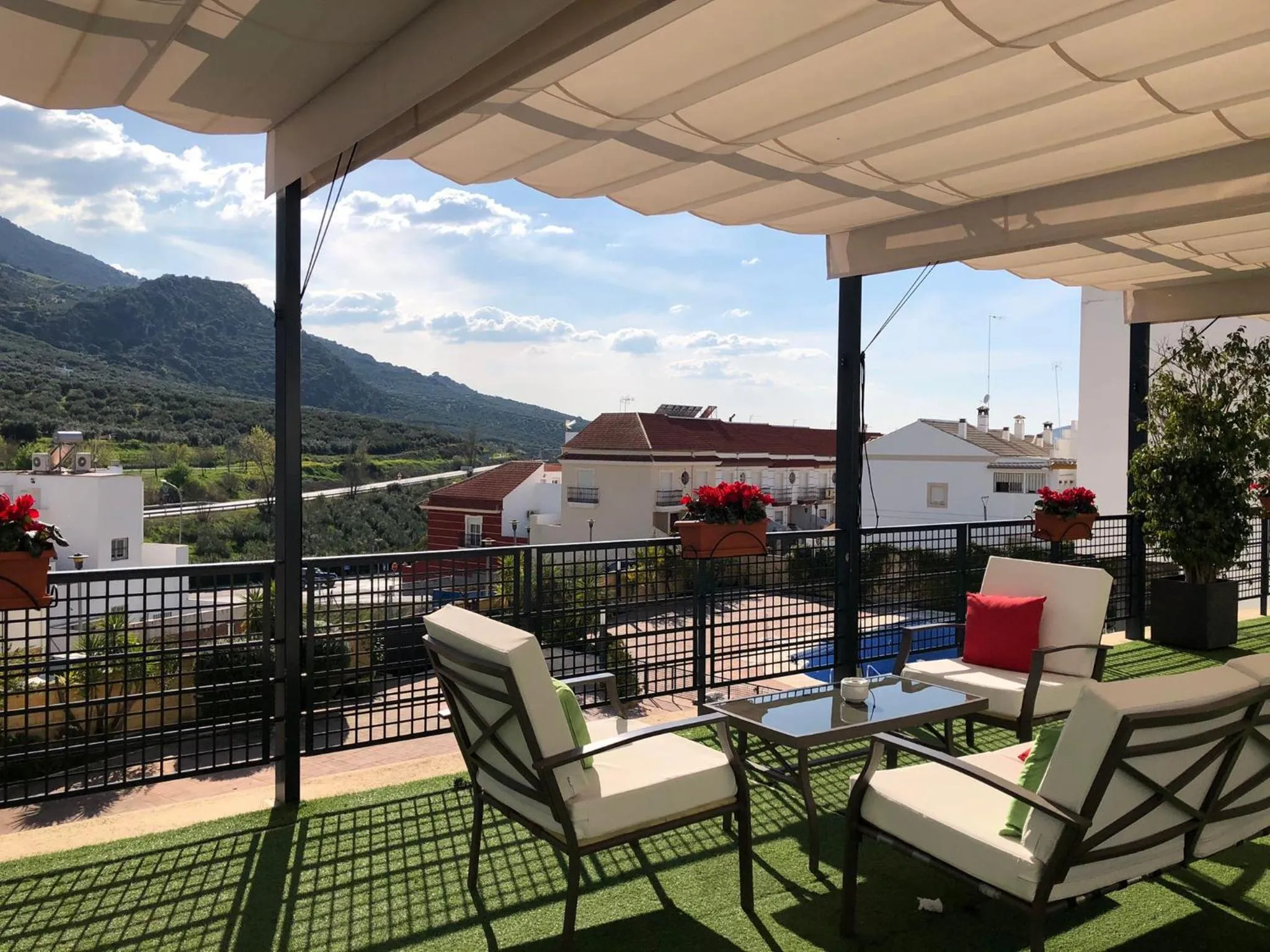 Balcony/Terrace in Hotel Mencia Subbética