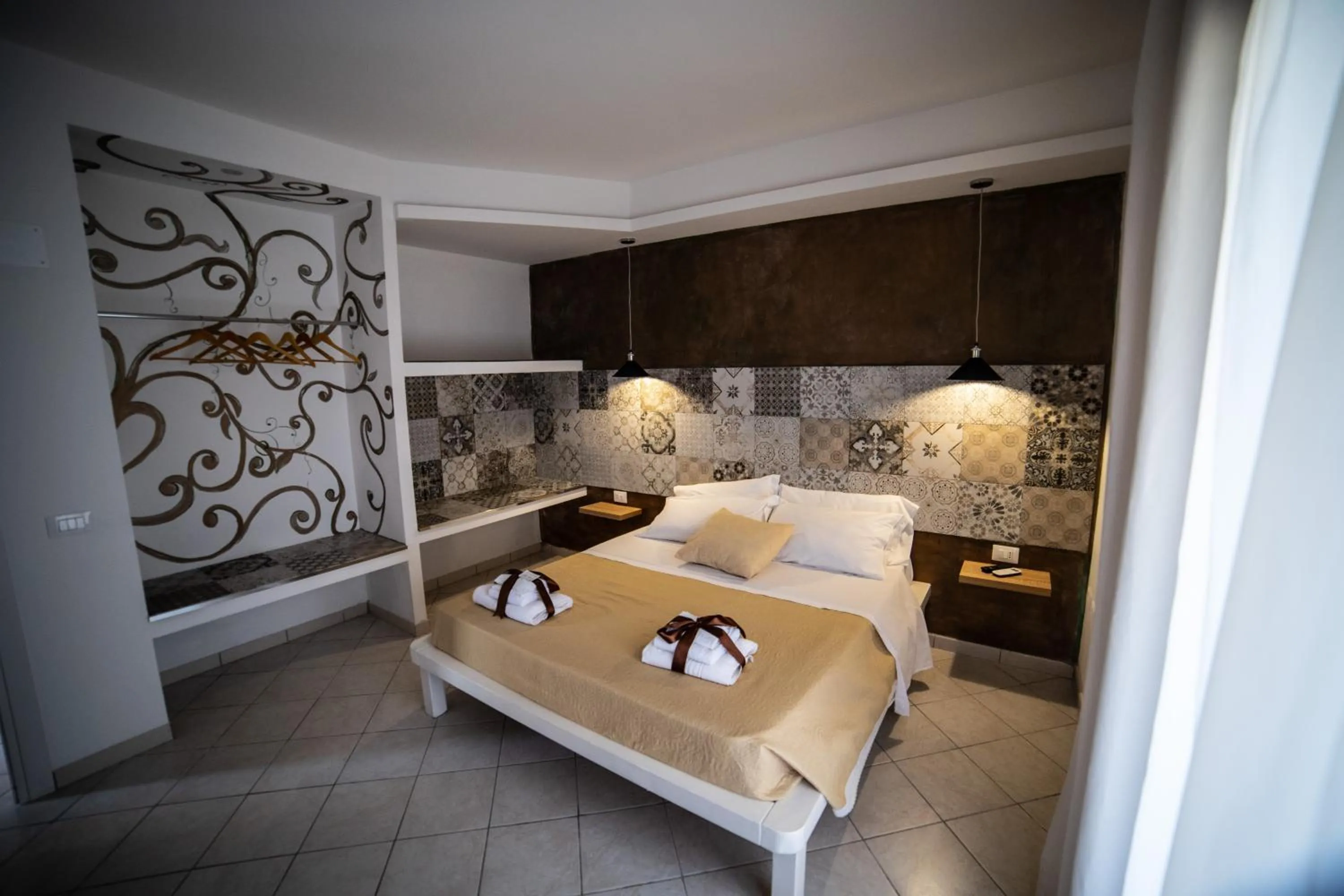 Photo of the whole room, Bed in Villa Saturno