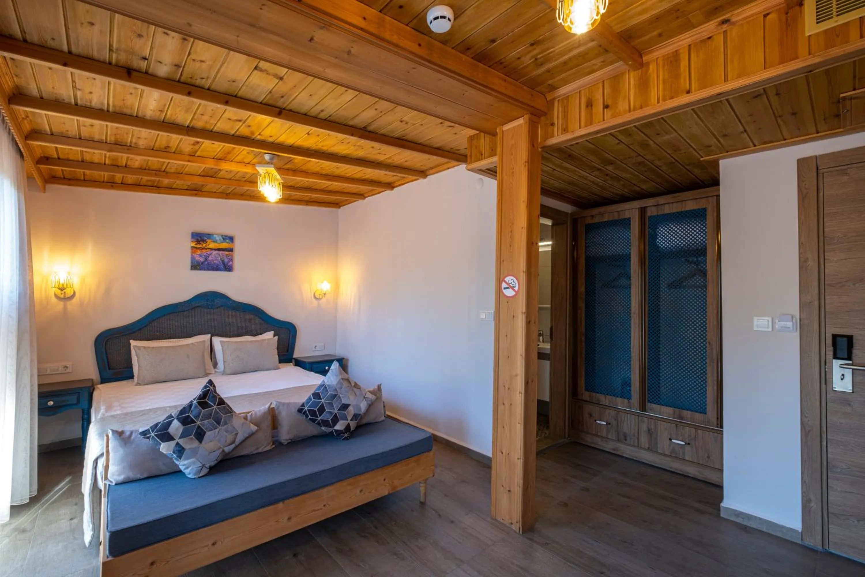 Bed in Villa Marine Hotel