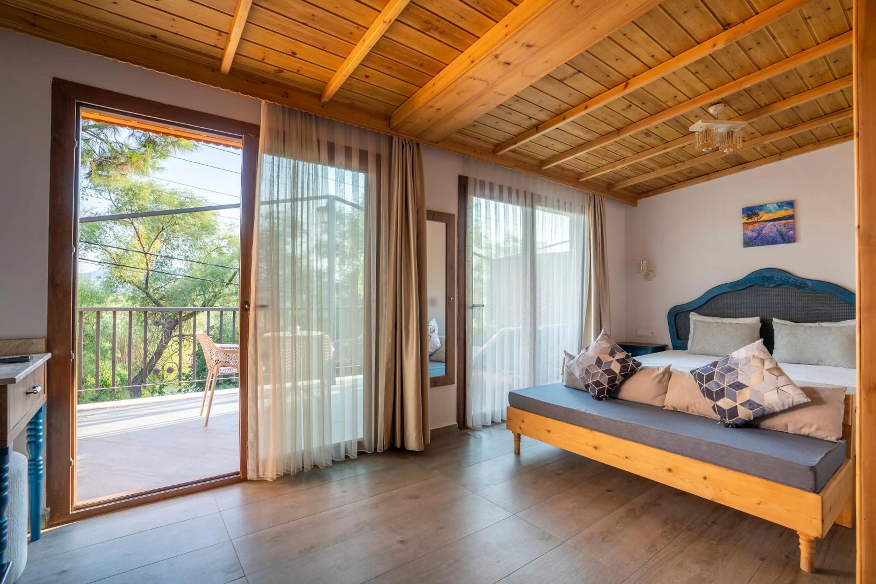 Bed in Villa Marine Hotel