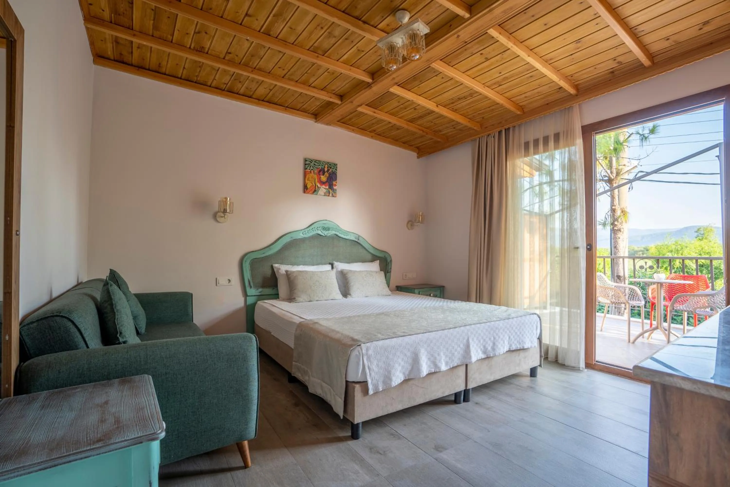 Bed in Villa Marine Hotel