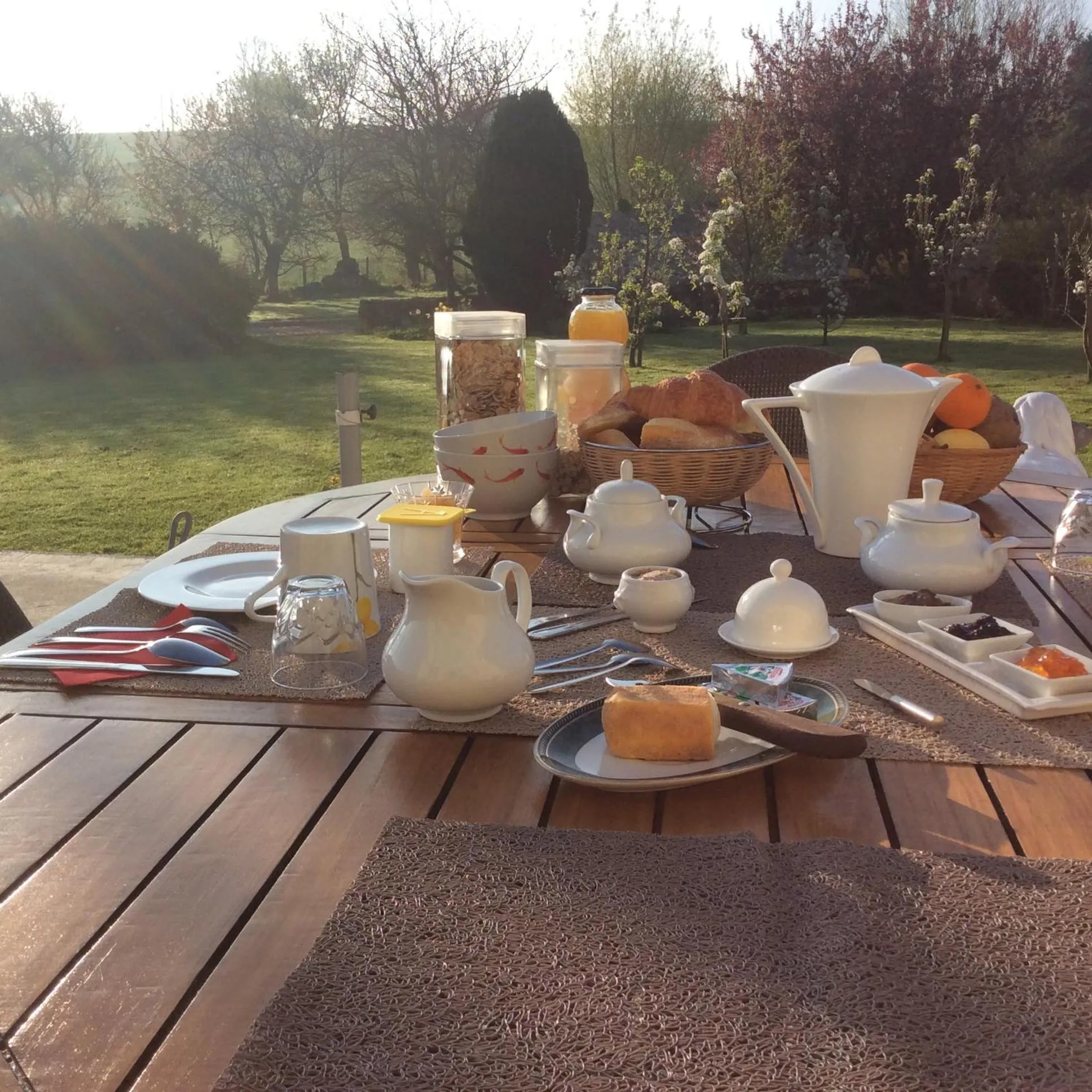 Patio in Le clos de Tournes