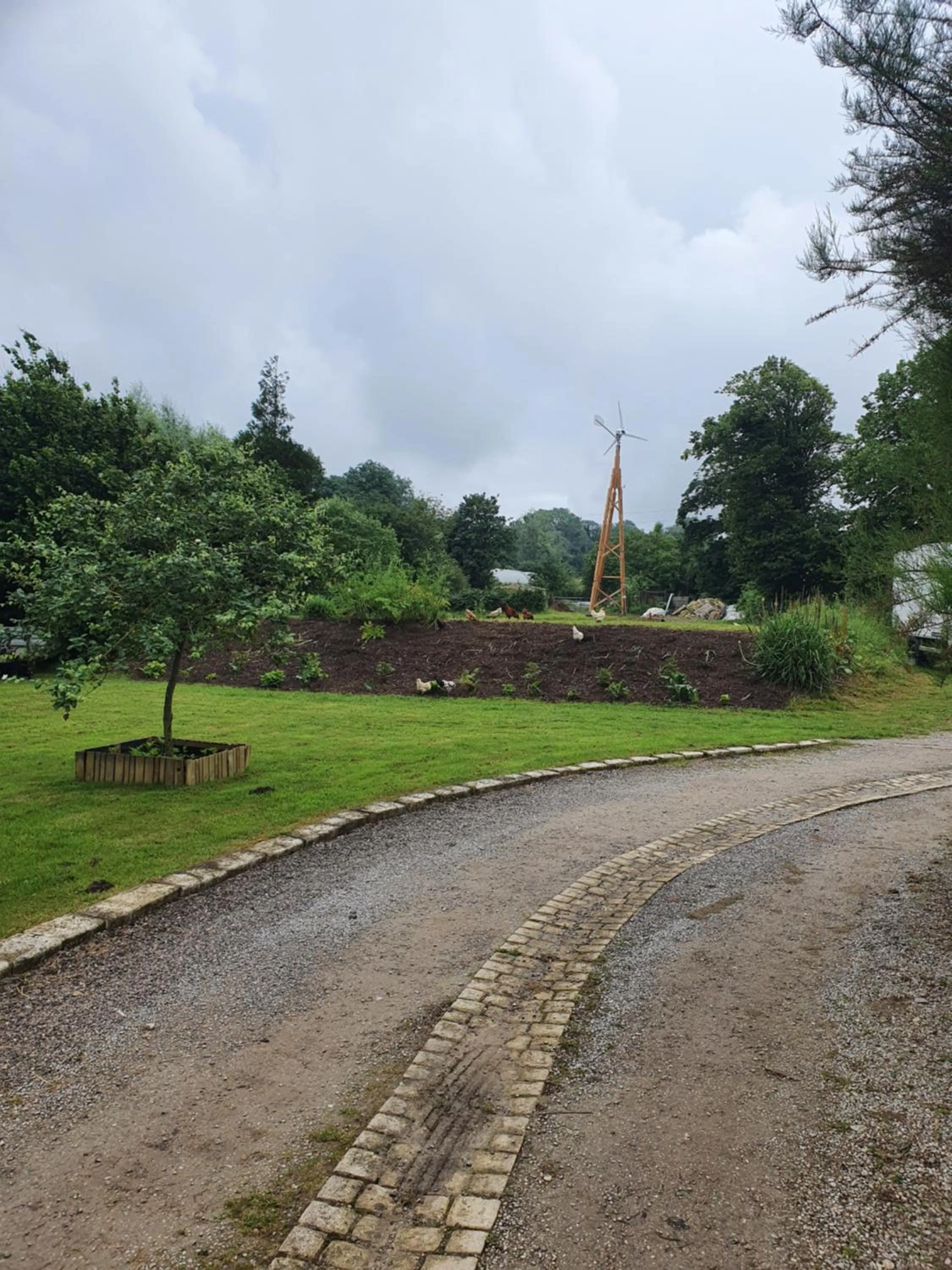 Natural landscape in Le clos de Tournes