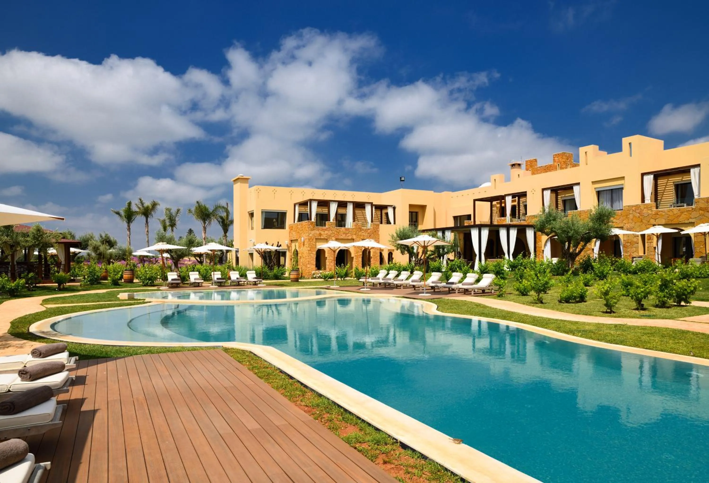 Patio in Château Roslane Boutique hôtel & Spa