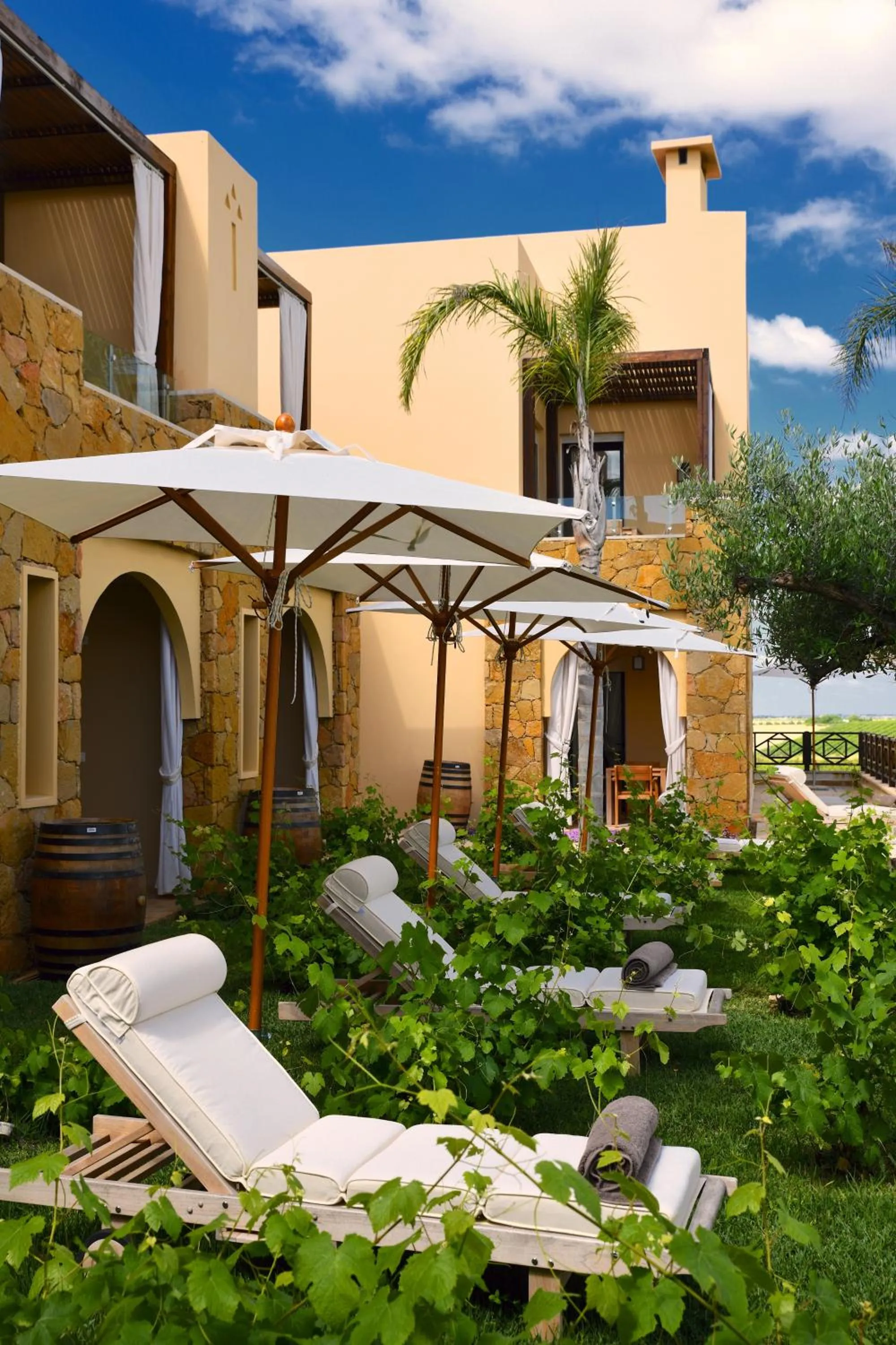 Patio in Château Roslane Boutique hôtel & Spa