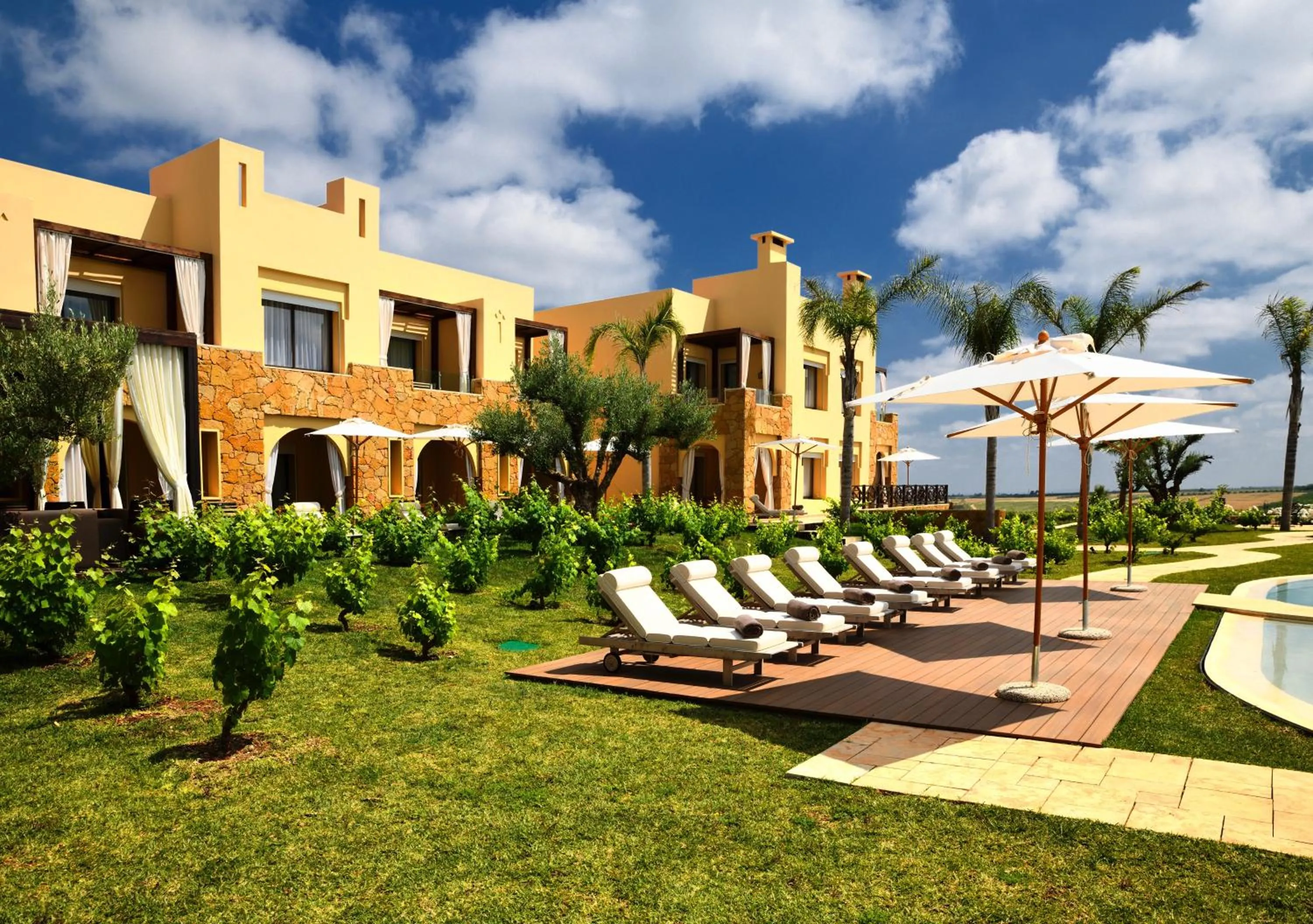 Garden in Château Roslane Boutique hôtel & Spa