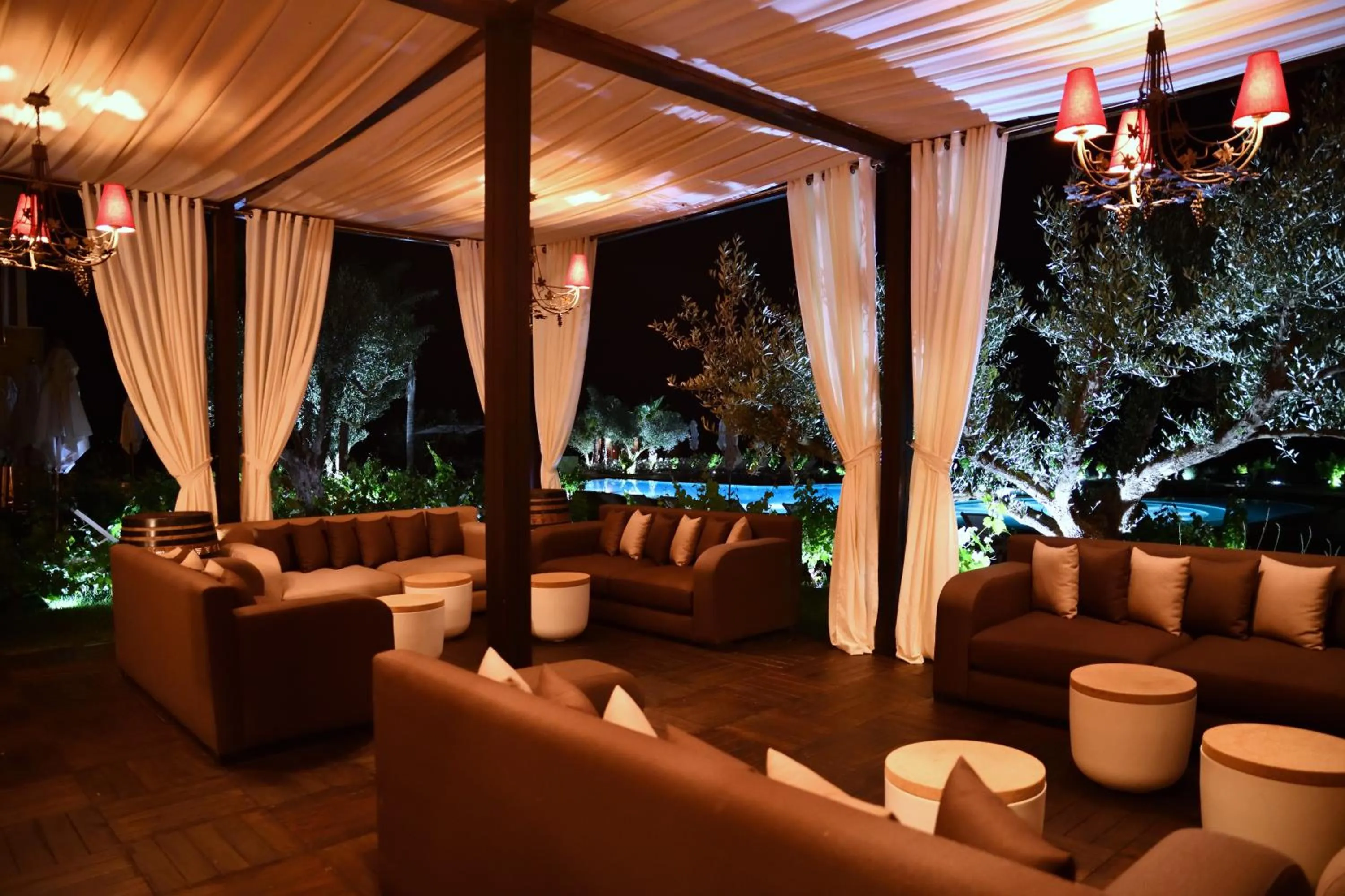 Patio in Château Roslane Boutique hôtel & Spa