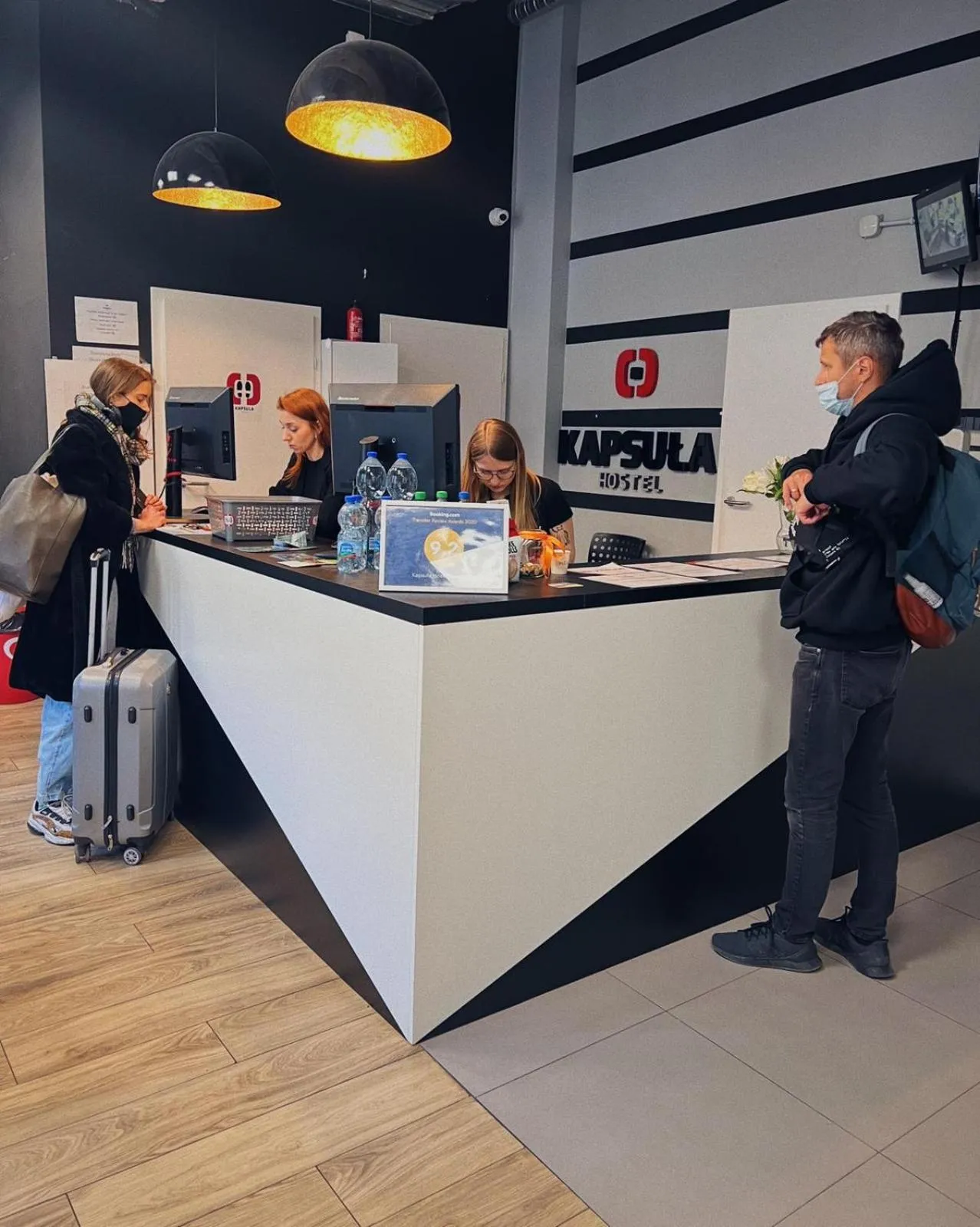 People in Kapsuła Hostel Warszawa