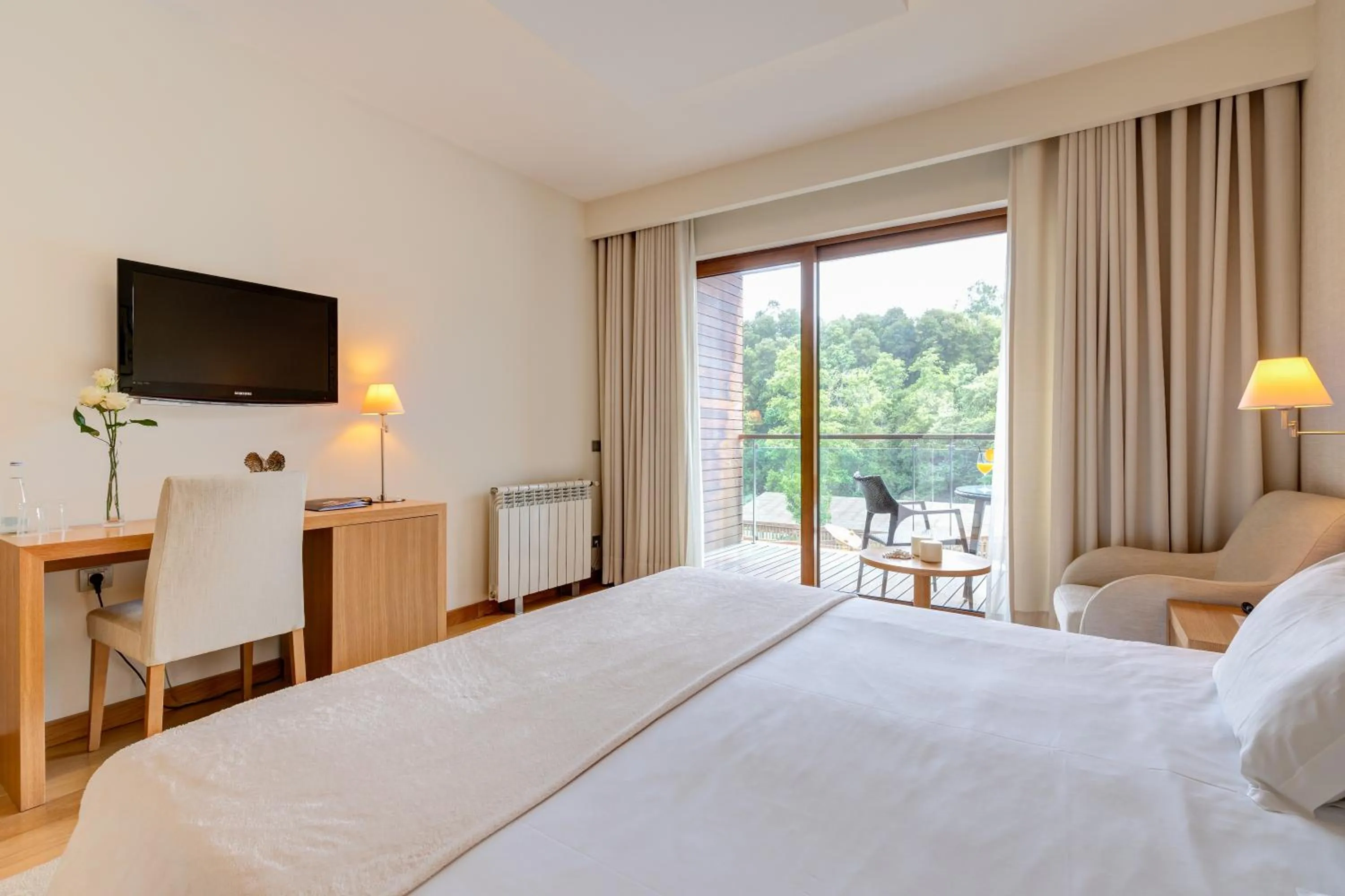 TV and multimedia, Bed in Hotel Rural Vale Do Rio