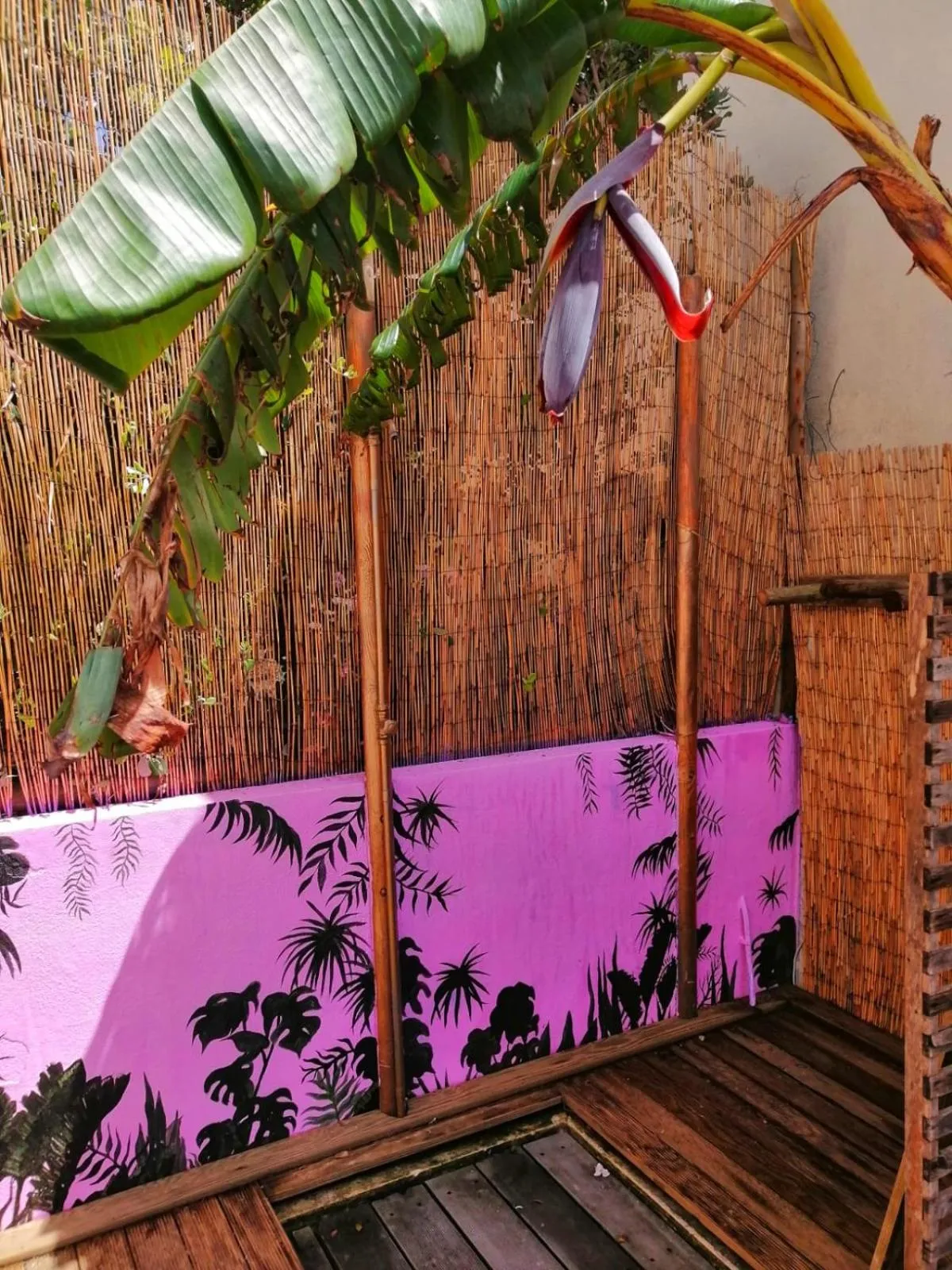 Shower in Captain's Log House