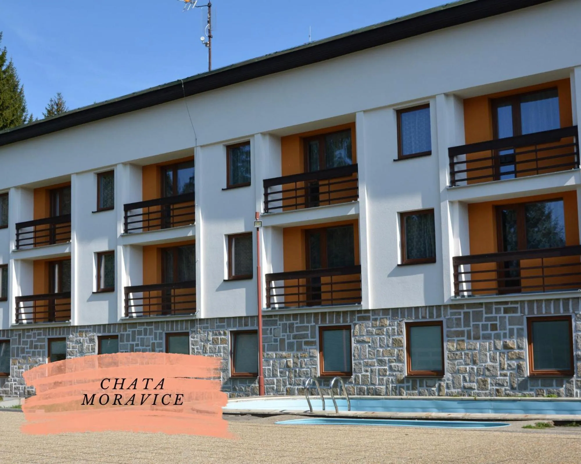 Property building in Depandance hotelu Kamzík