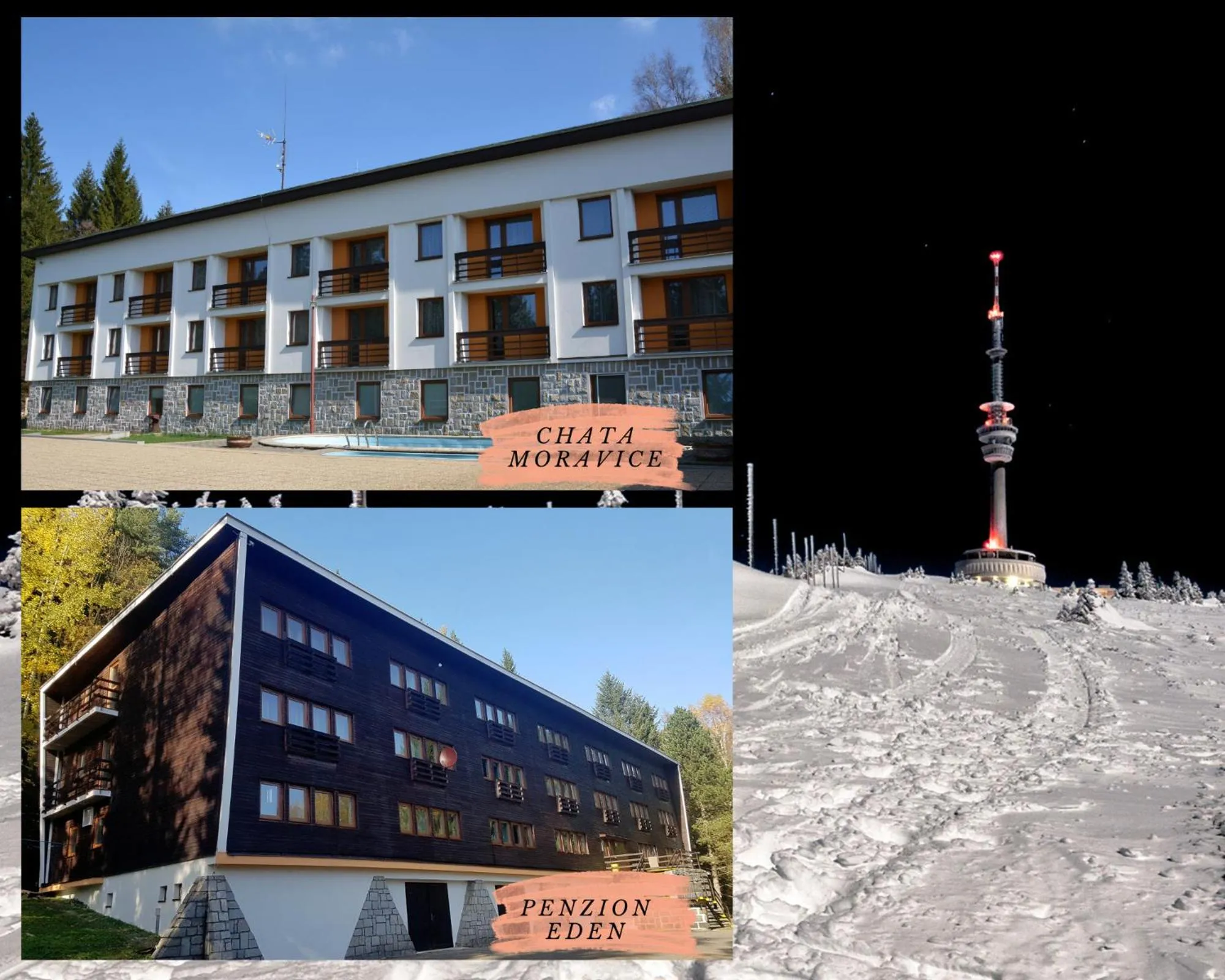 Property building in Depandance hotelu Kamzík