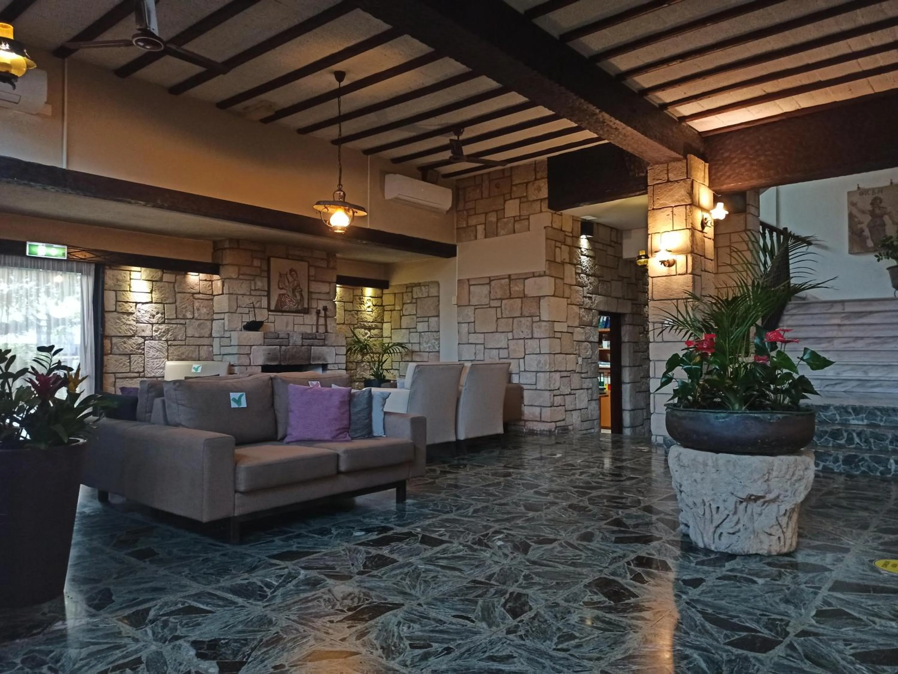 Lobby or reception in Dionysos Central