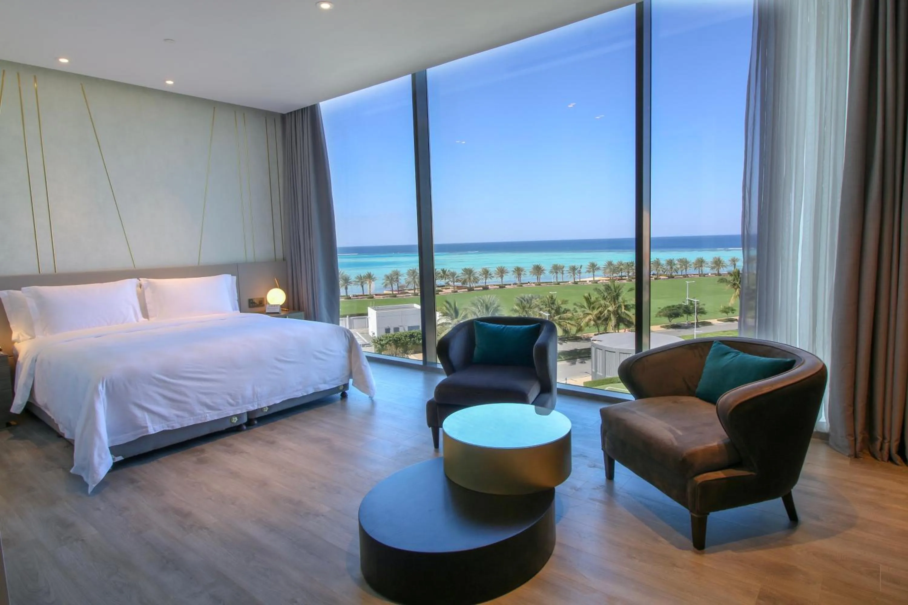 Photo of the whole room, Bed in Views Hotel & Residences - Emaar King Abdullah Economic City