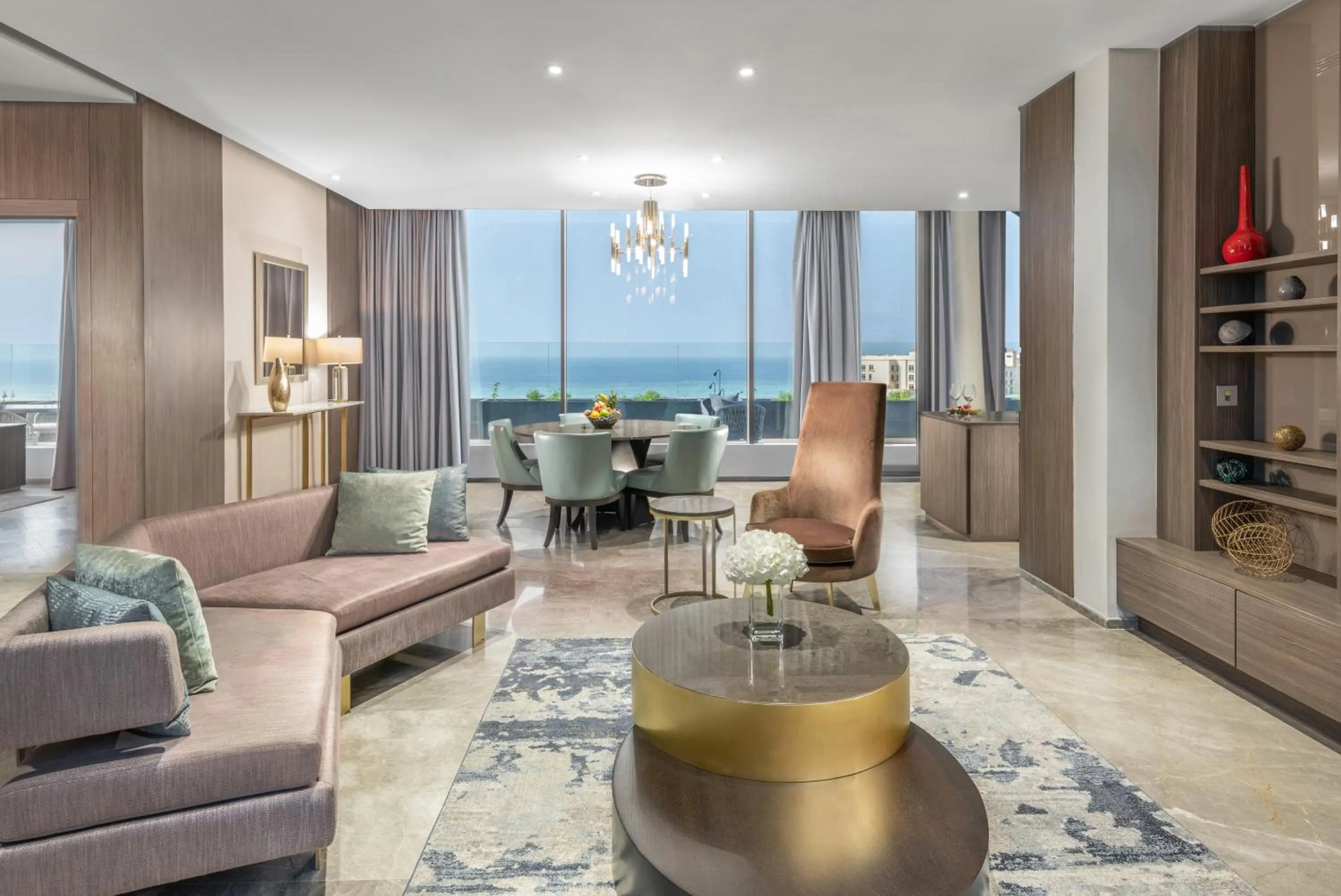 Seating area in Views Hotel & Residences - Emaar King Abdullah Economic City