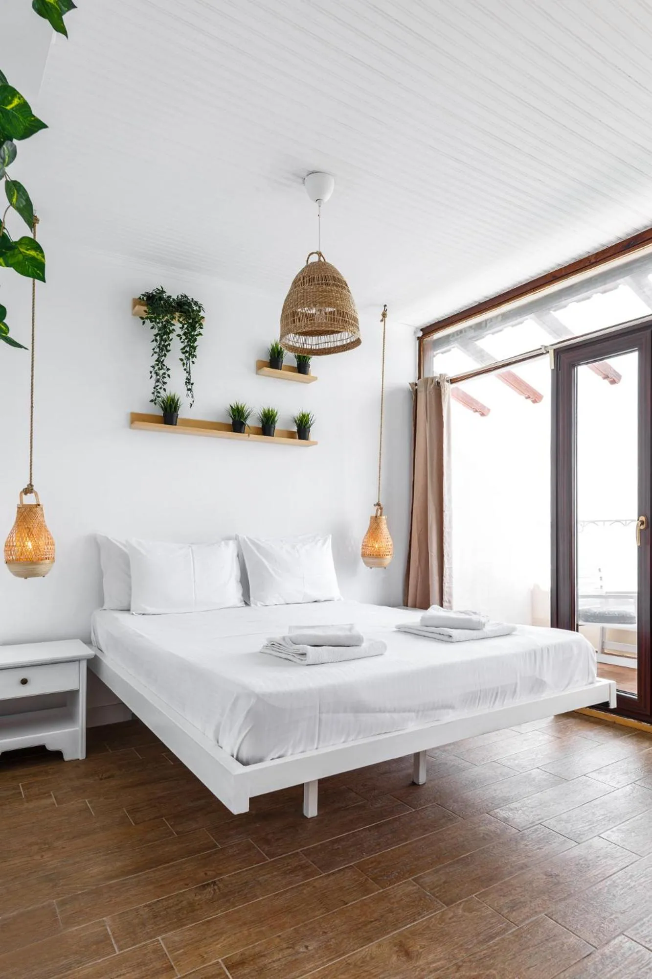 Bed in Marabou Hotel