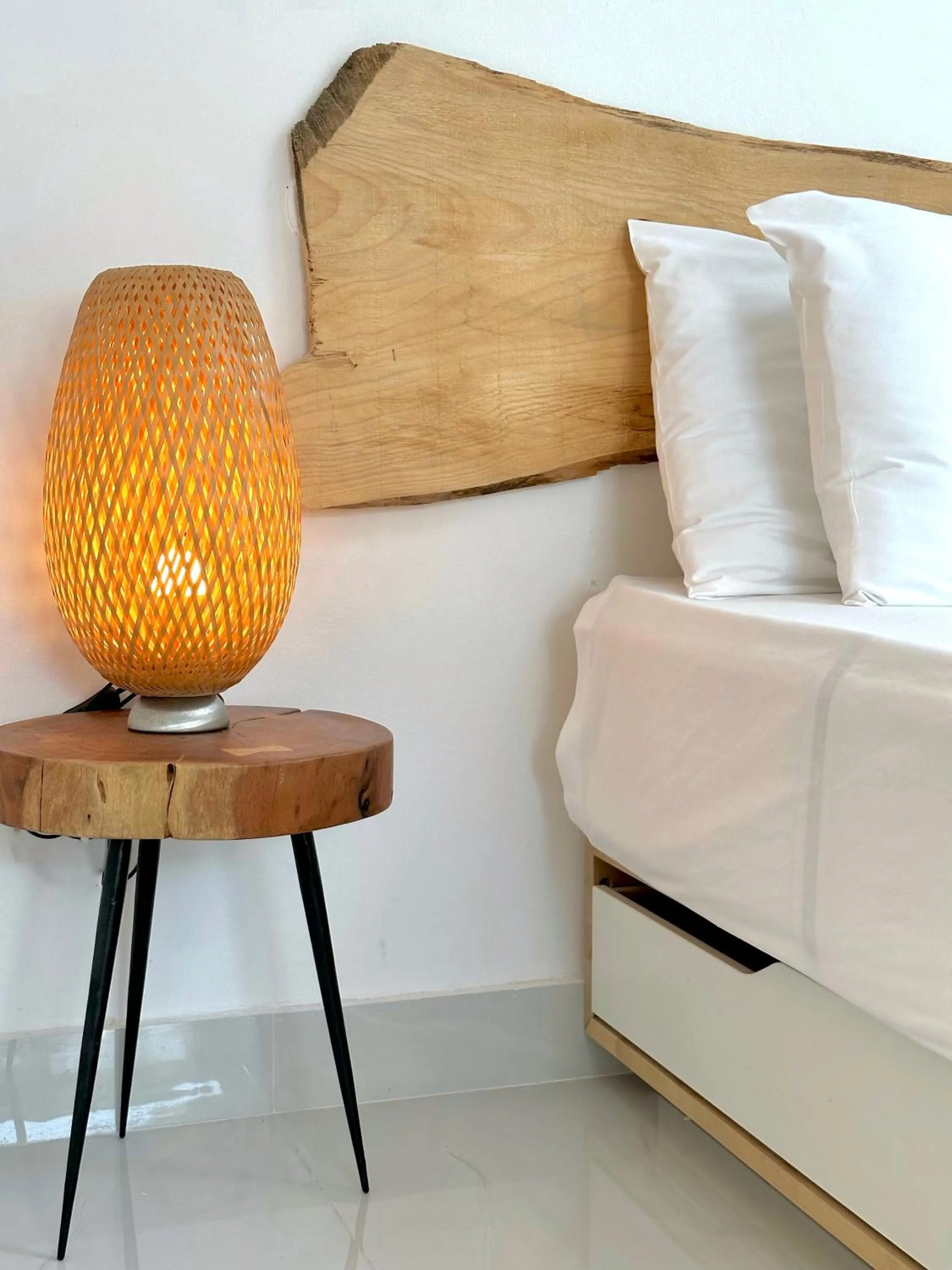 Bed in Marabou Hotel