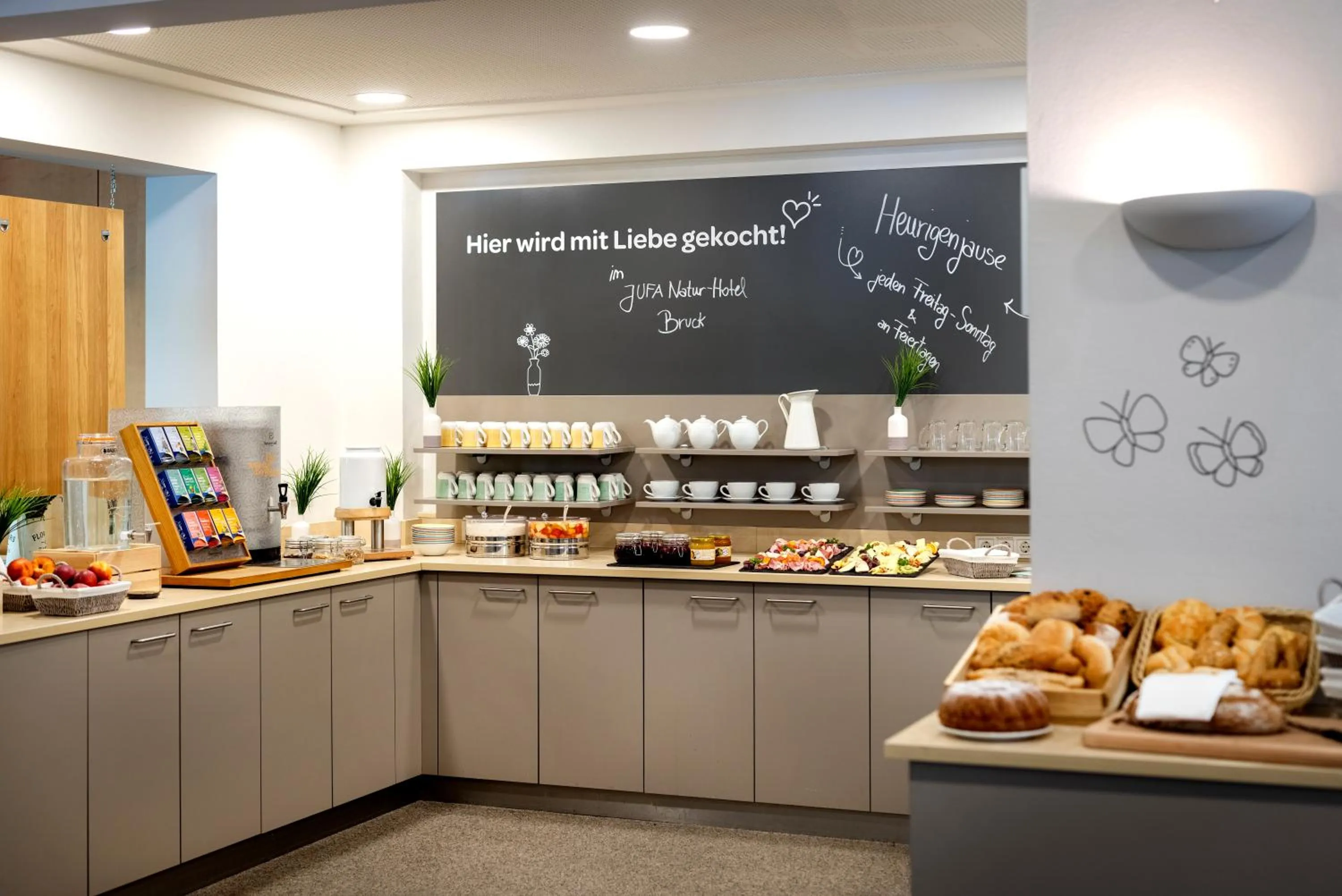 Breakfast in JUFA Hotel Bruck an der Mur - im Weitental