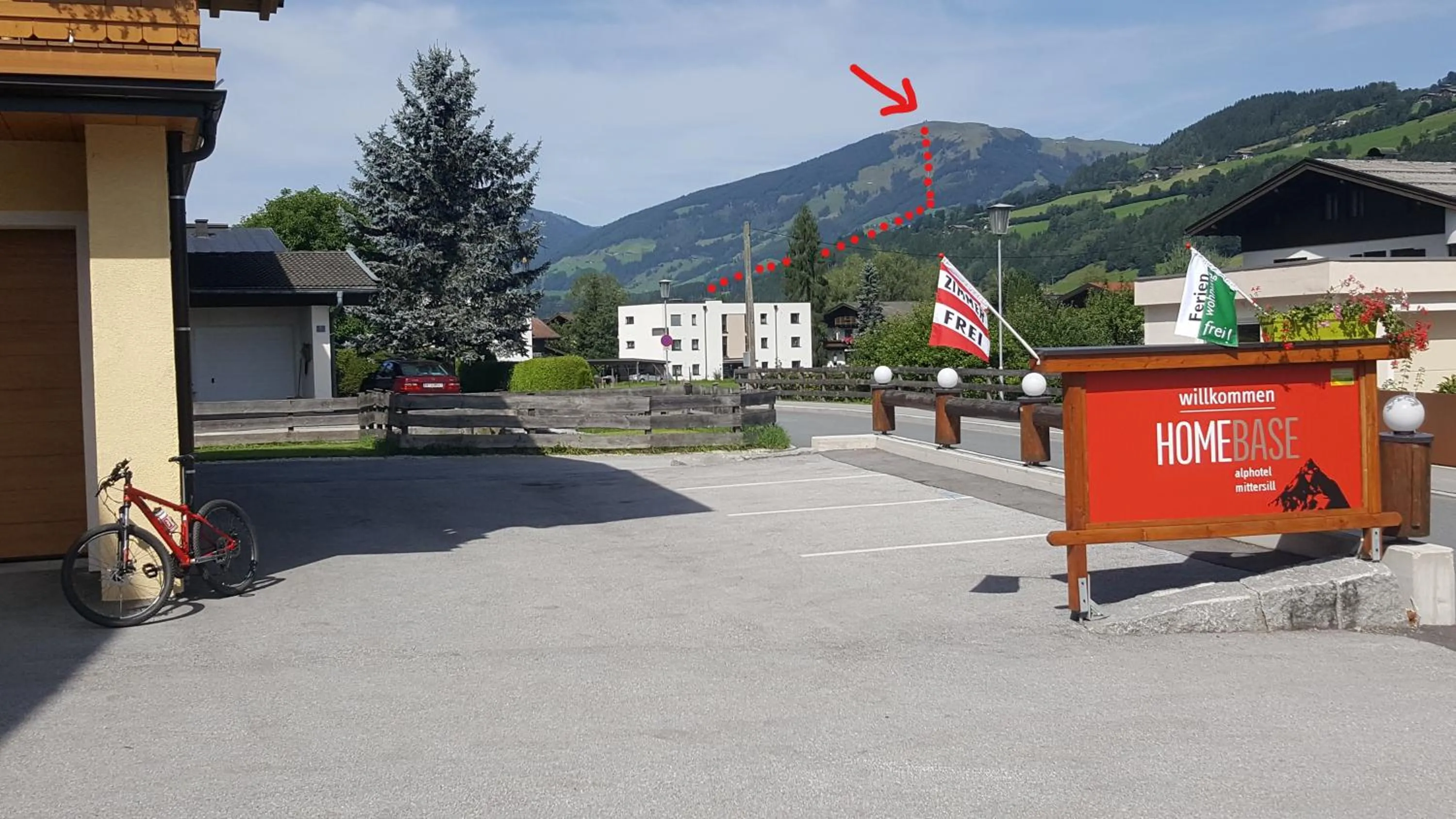 Skiing in Alphotel Mittersill