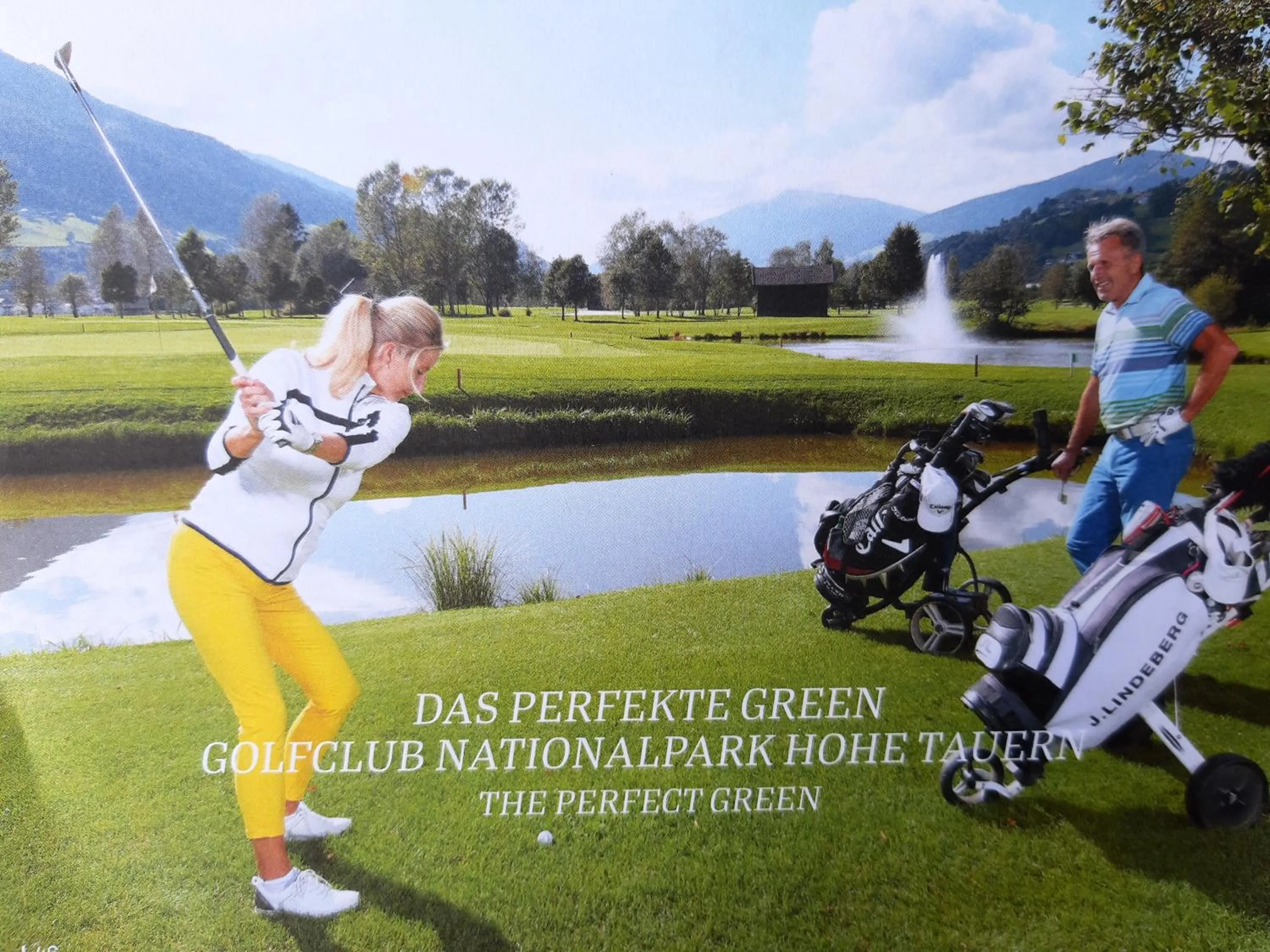 Golfcourse in Alphotel Mittersill