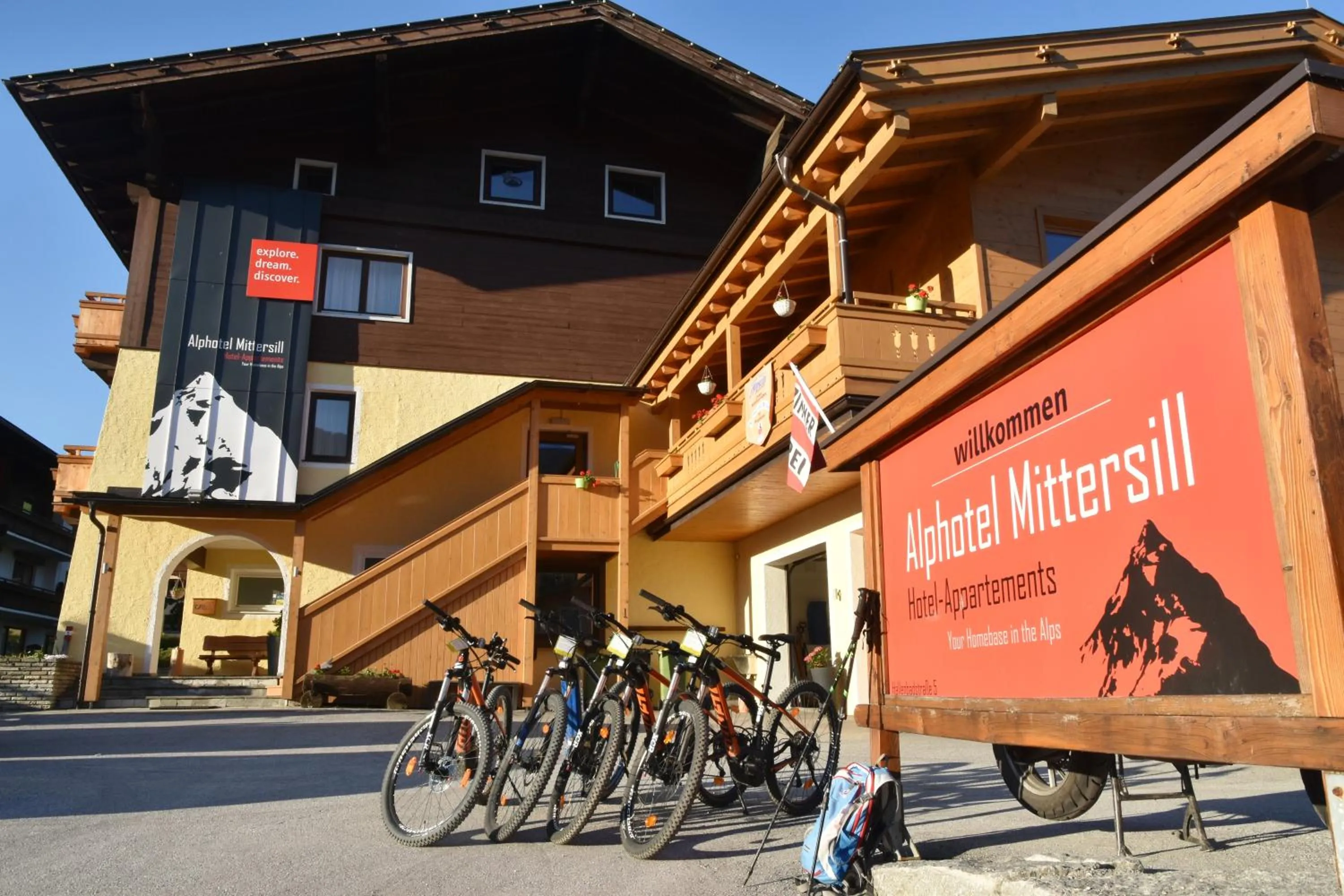 Property logo or sign in Alphotel Mittersill