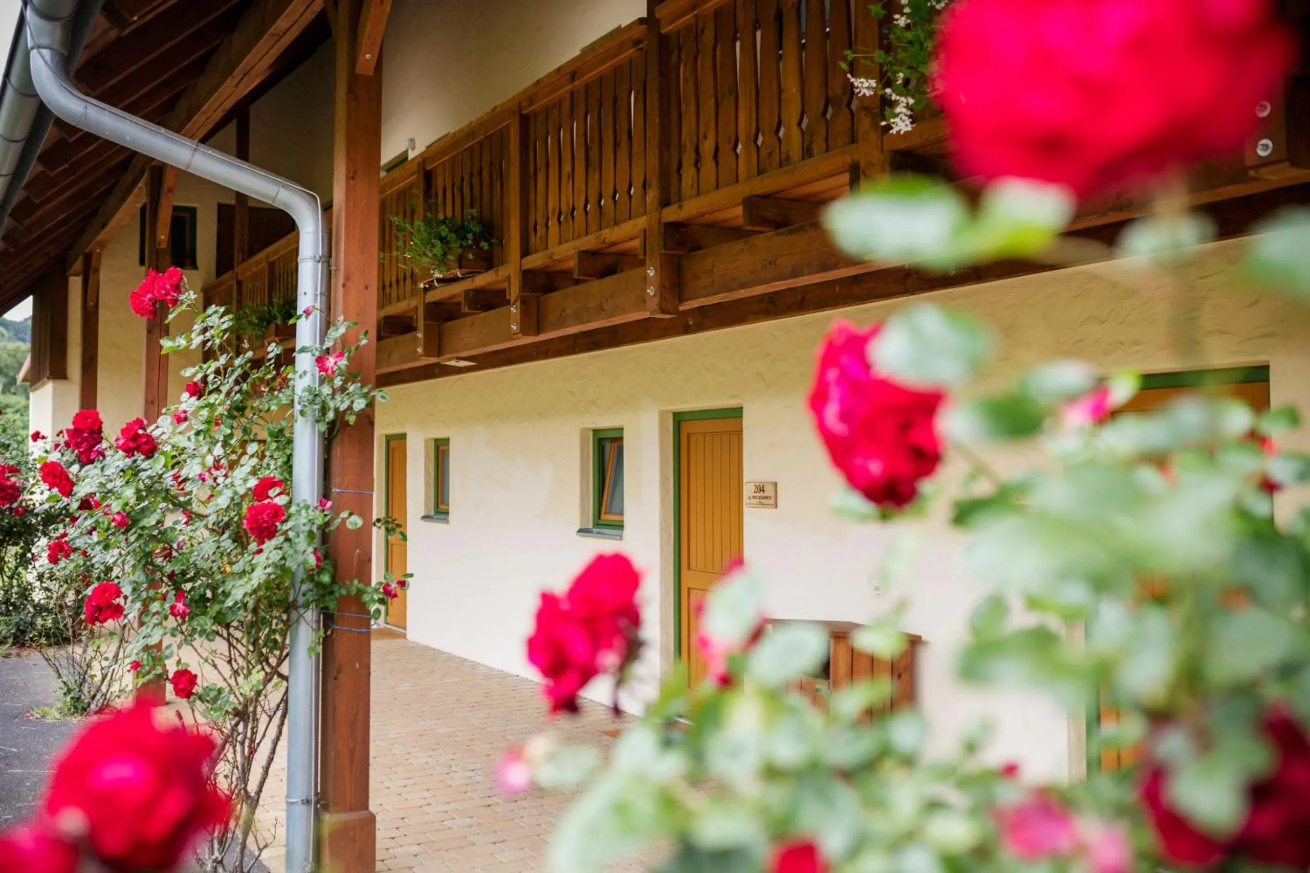 Facade/entrance in JUFA Hotel Tieschen