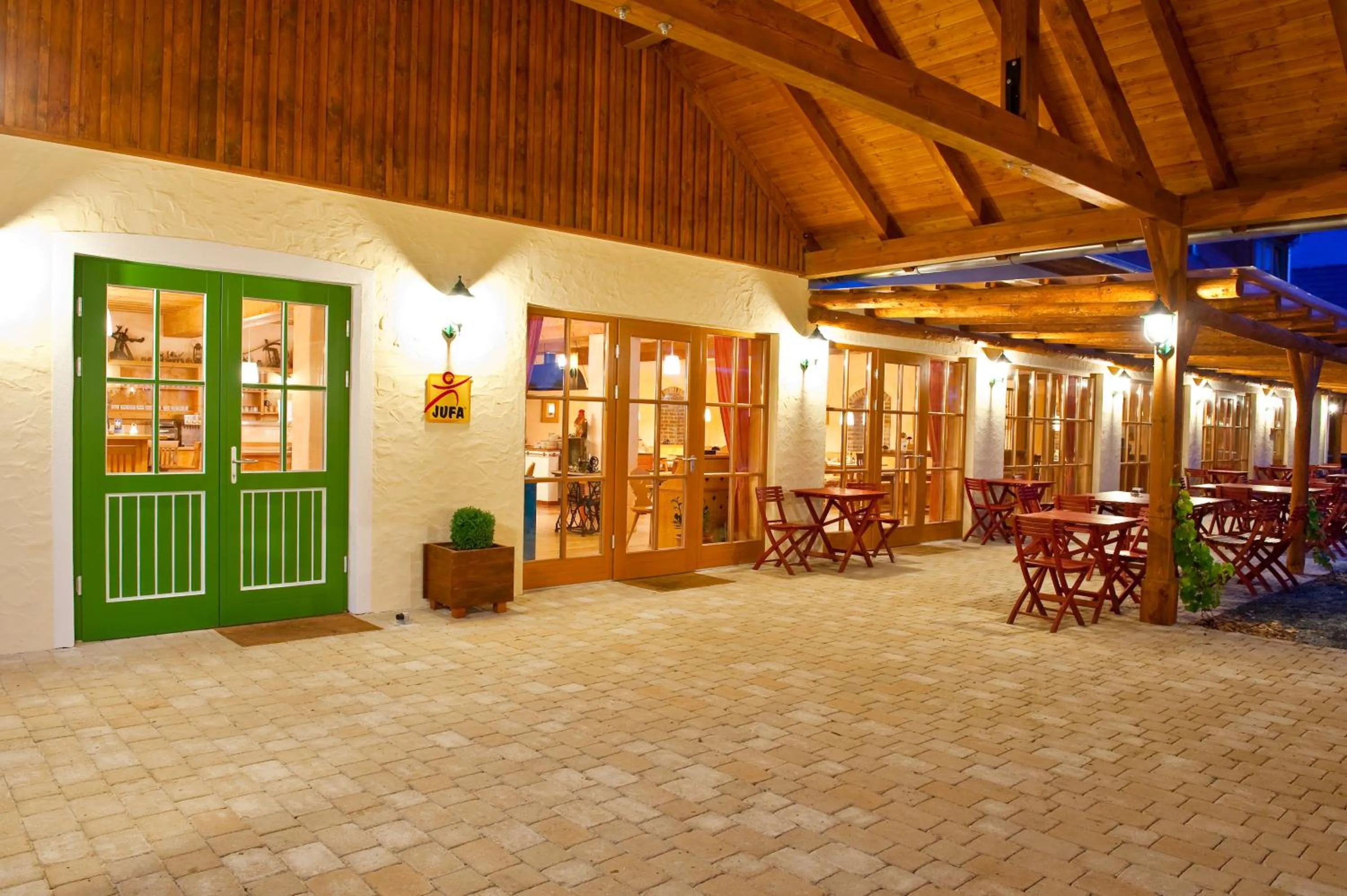 Balcony/Terrace in JUFA Hotel Tieschen