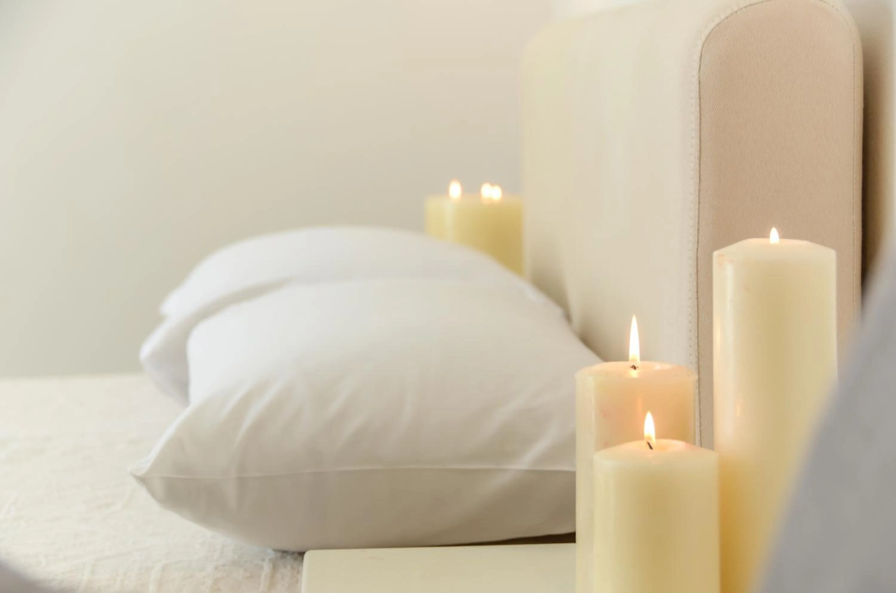 Decorative detail, Bed in Perla Hotel