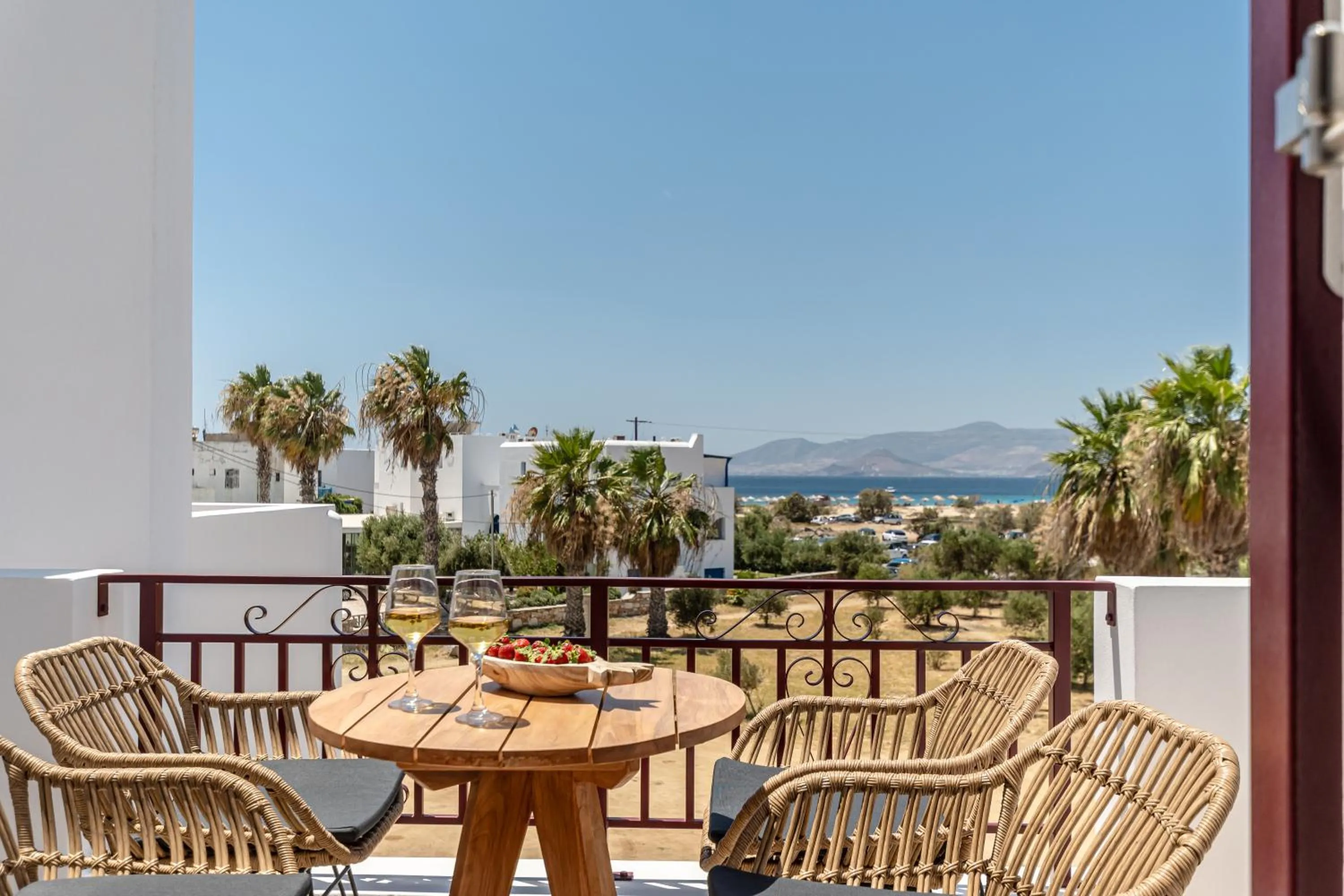 Balcony/Terrace in Perla Hotel