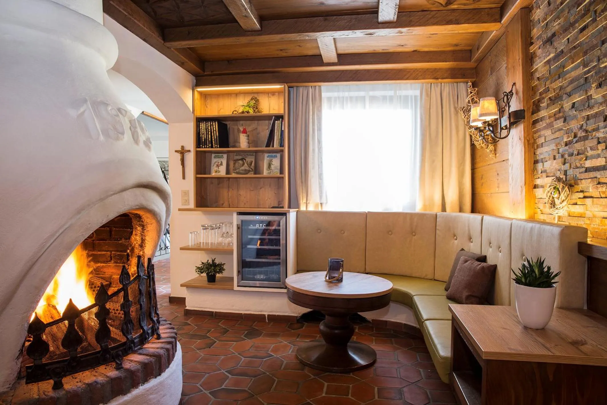 flat iron in Hotel Altmünsterhof