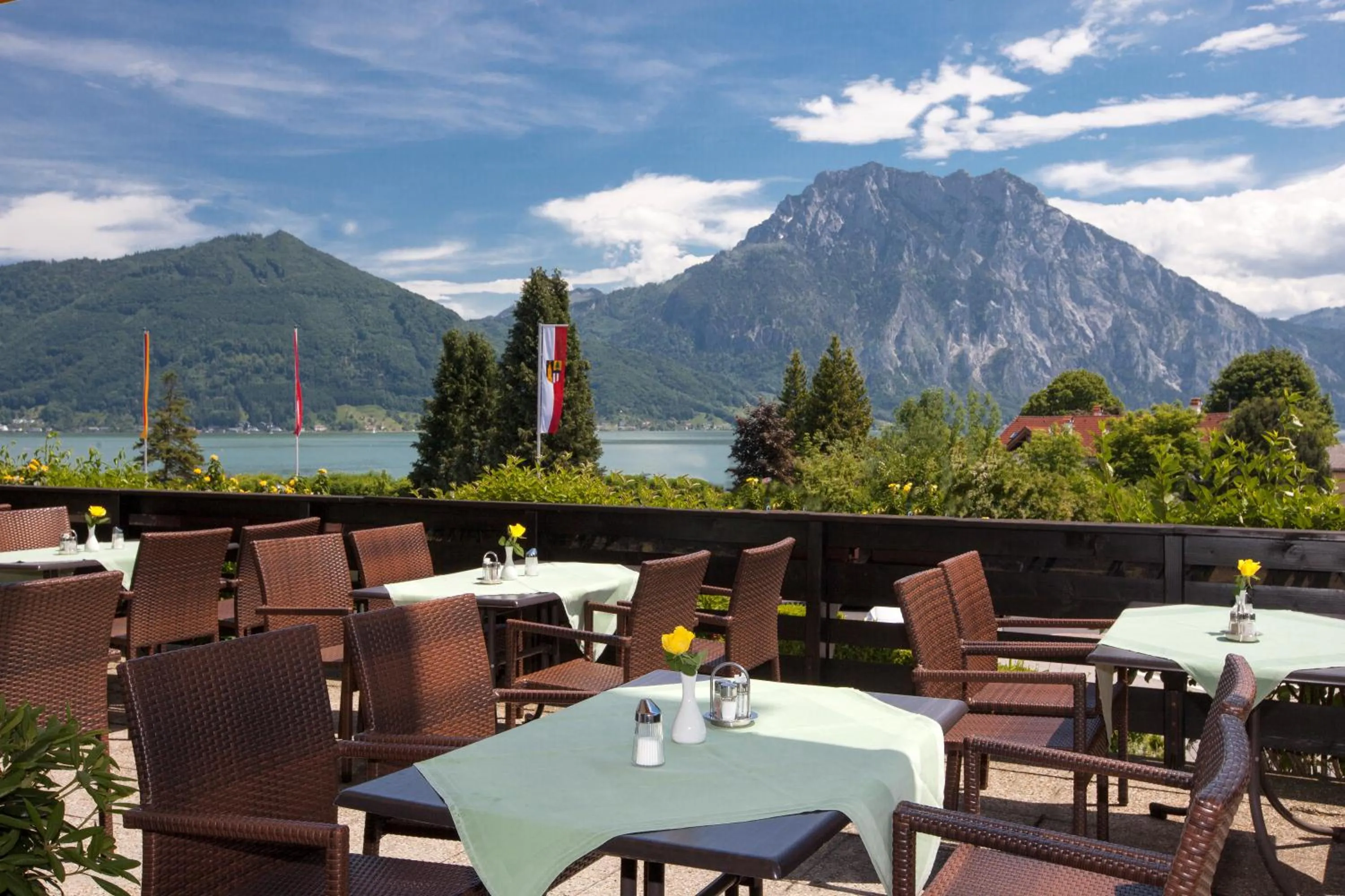 View (from property/room) in Hotel Altmünsterhof