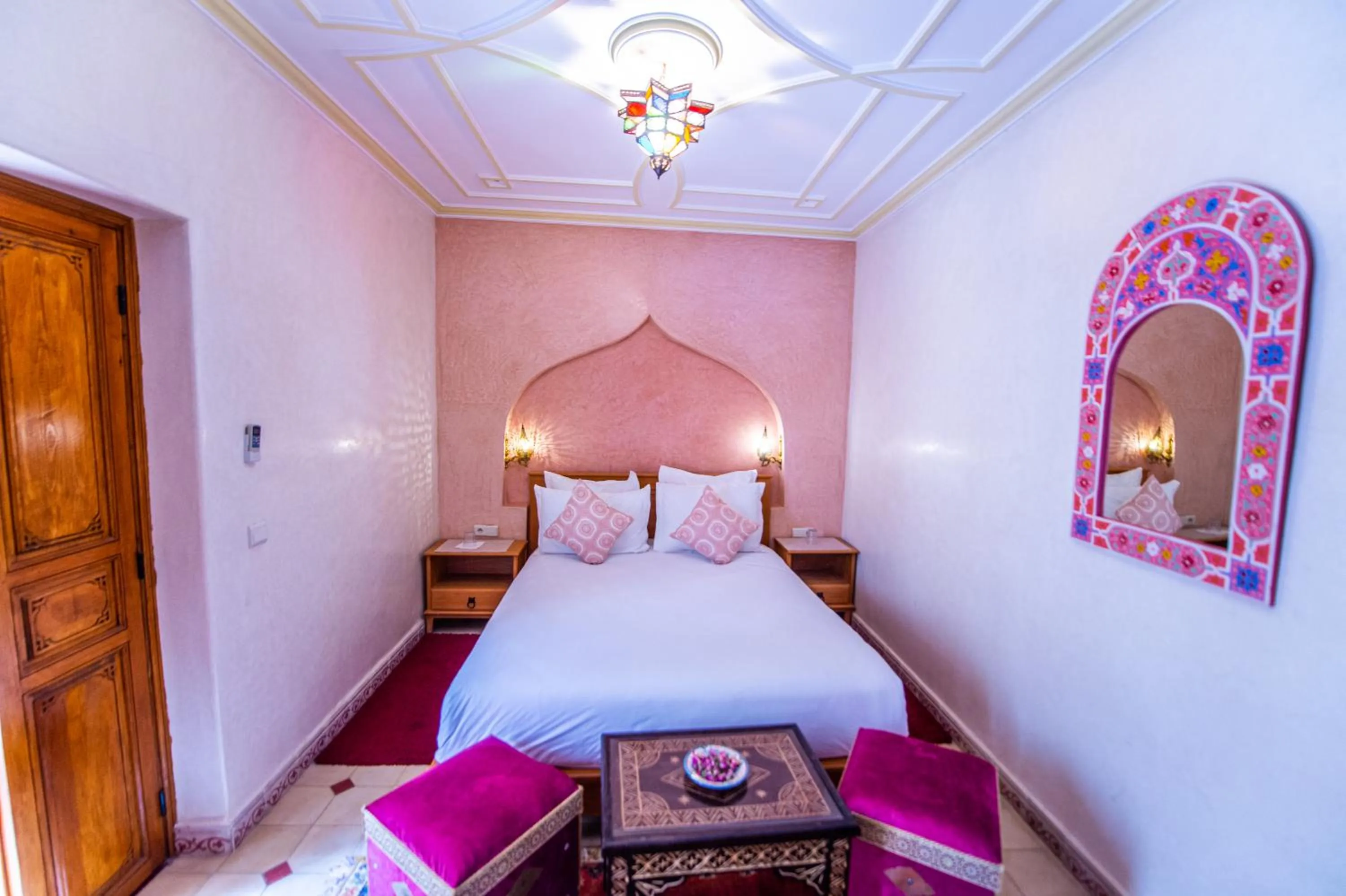 Bed in Riad Zahri