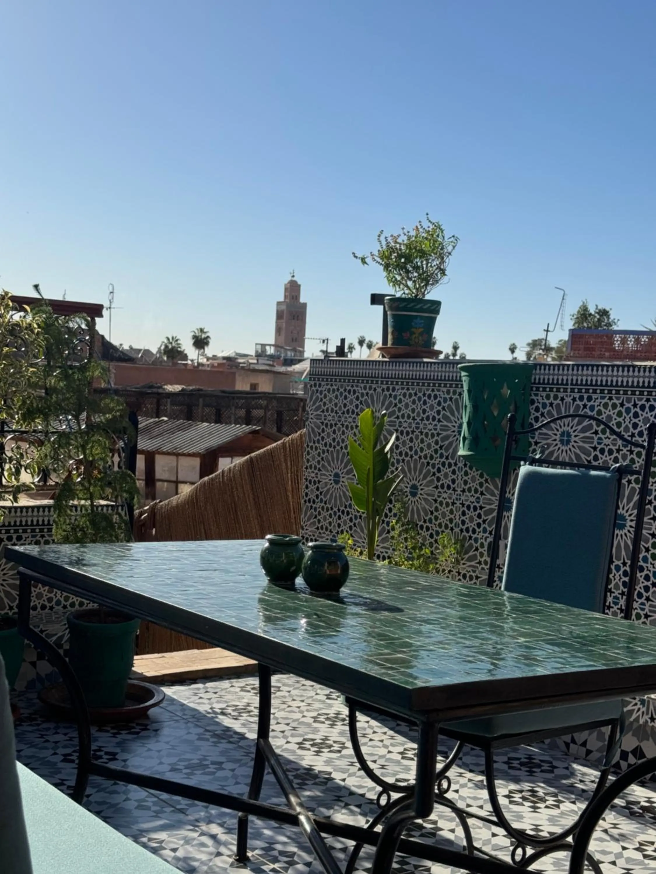 Patio in Riad Zahri