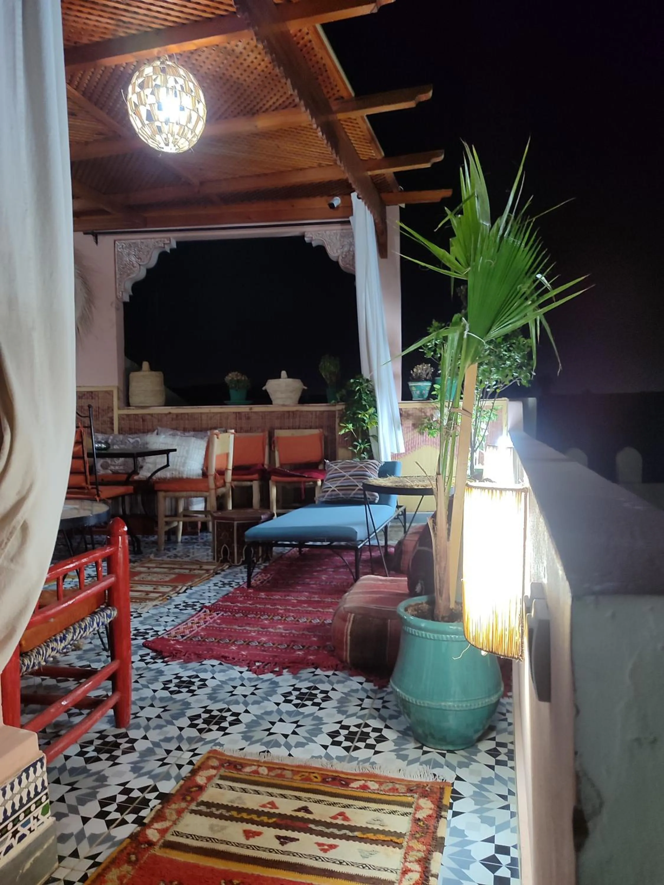 Patio in Riad Zahri