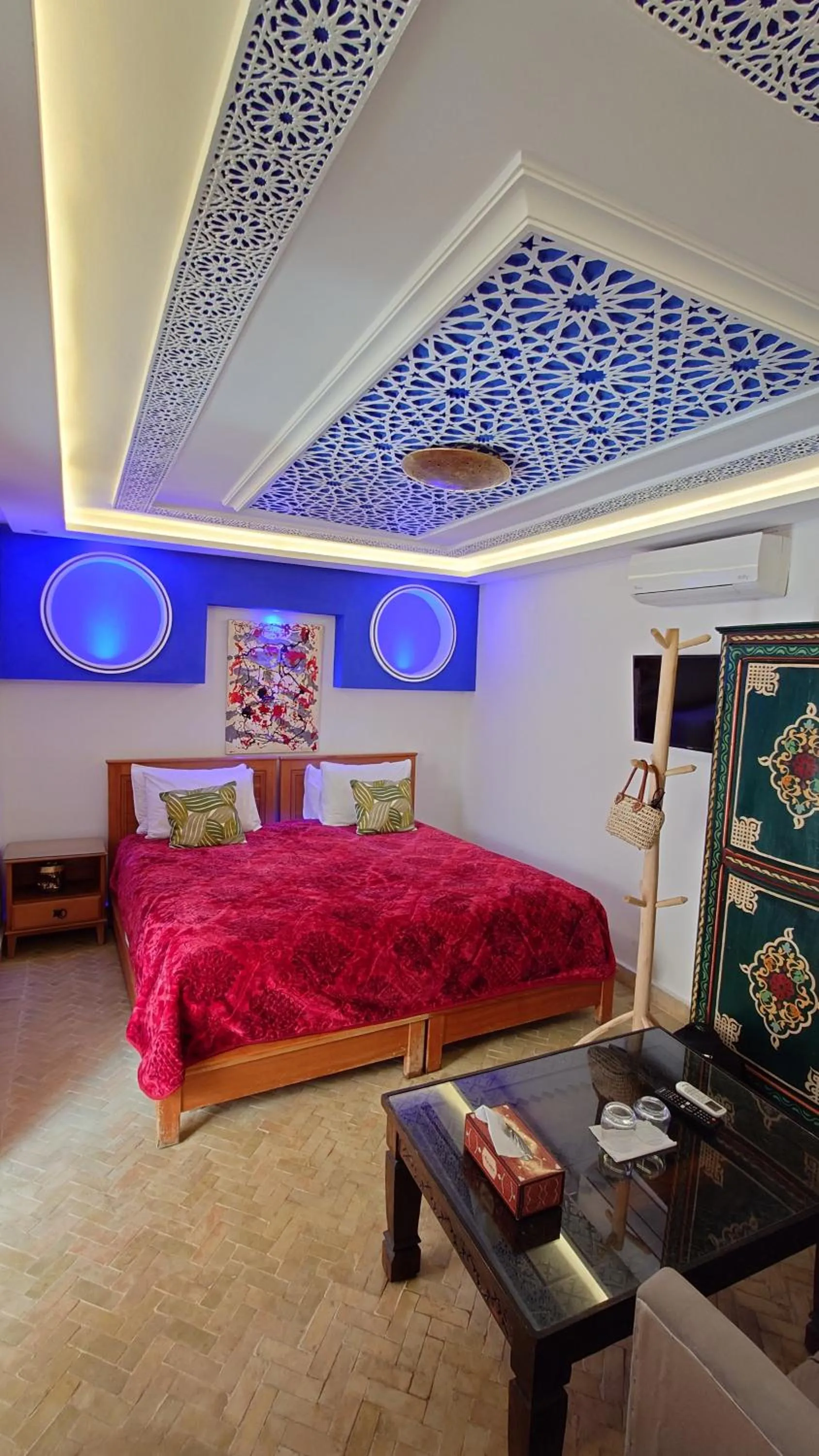 Bed in Riad Zahri