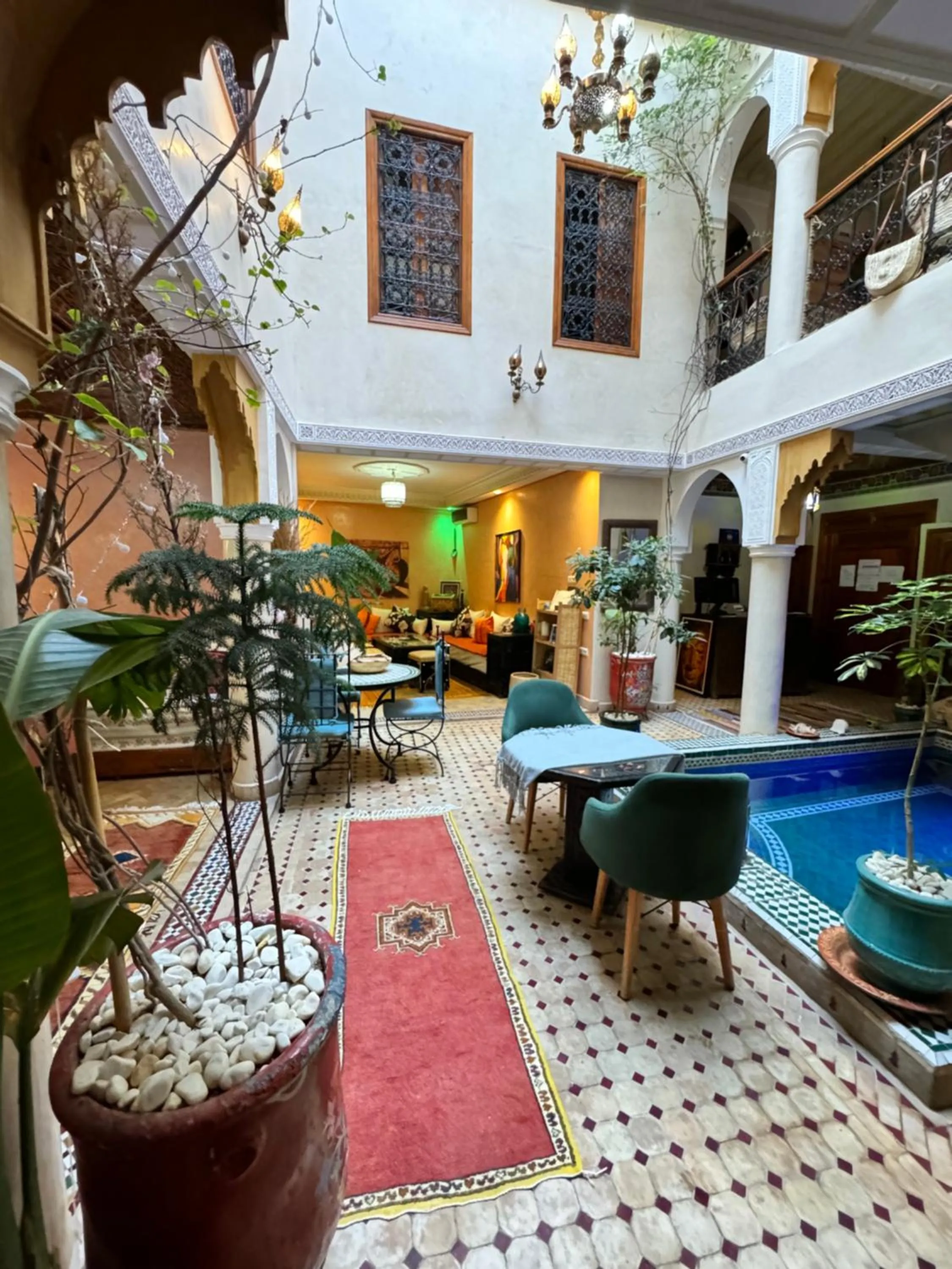 Living room in Riad Zahri