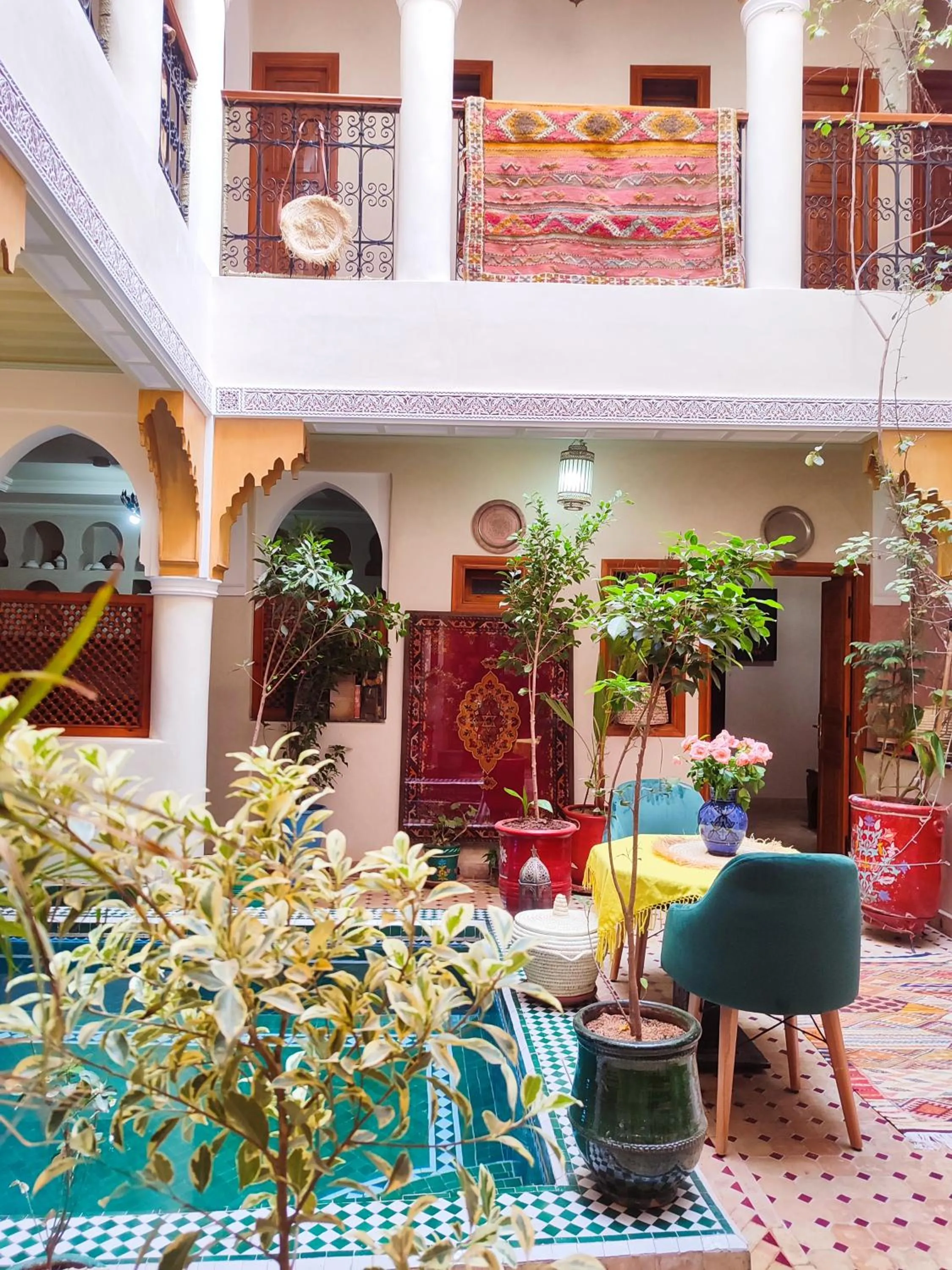 Patio in Riad Zahri