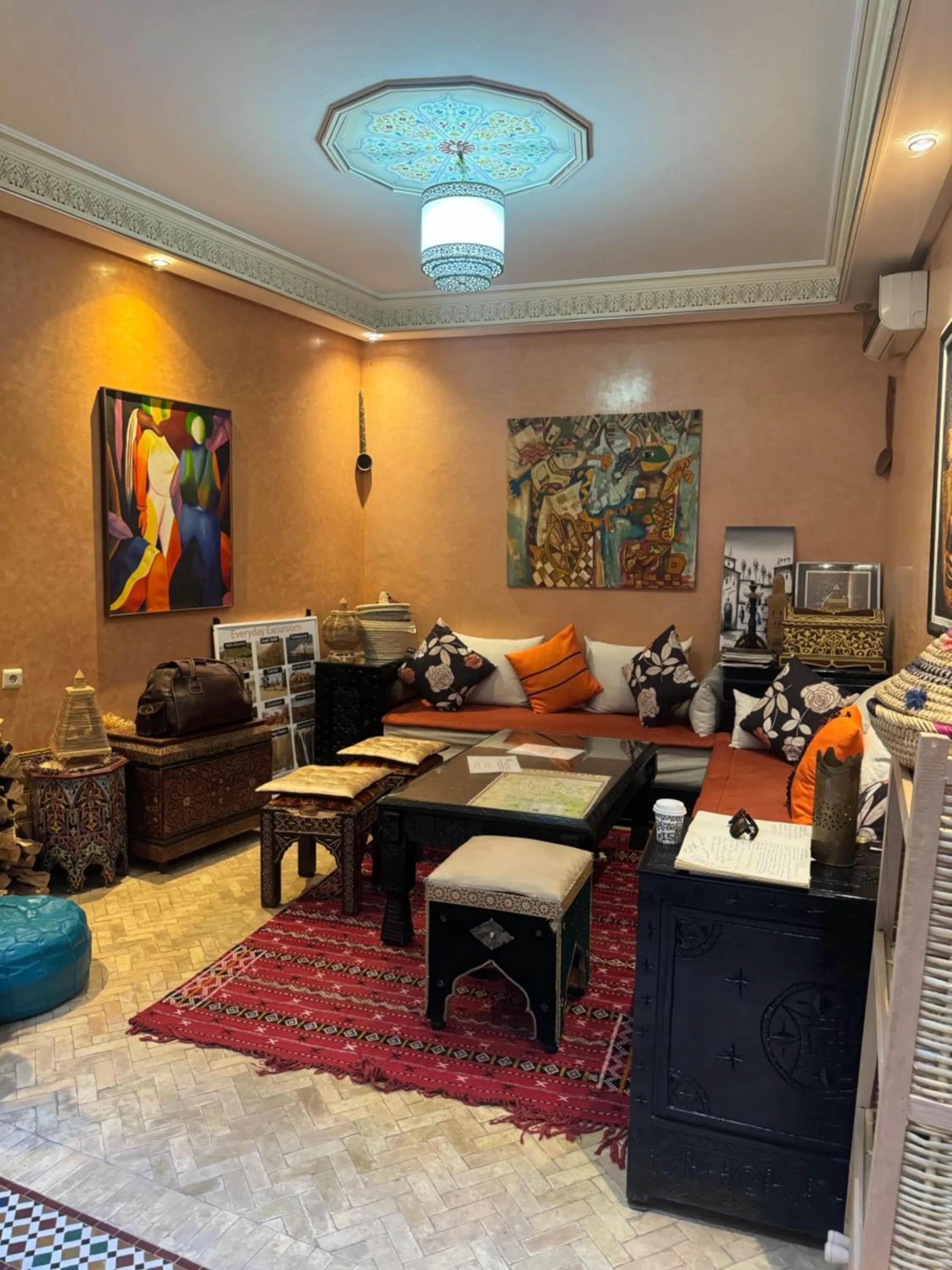 Living room in Riad Zahri