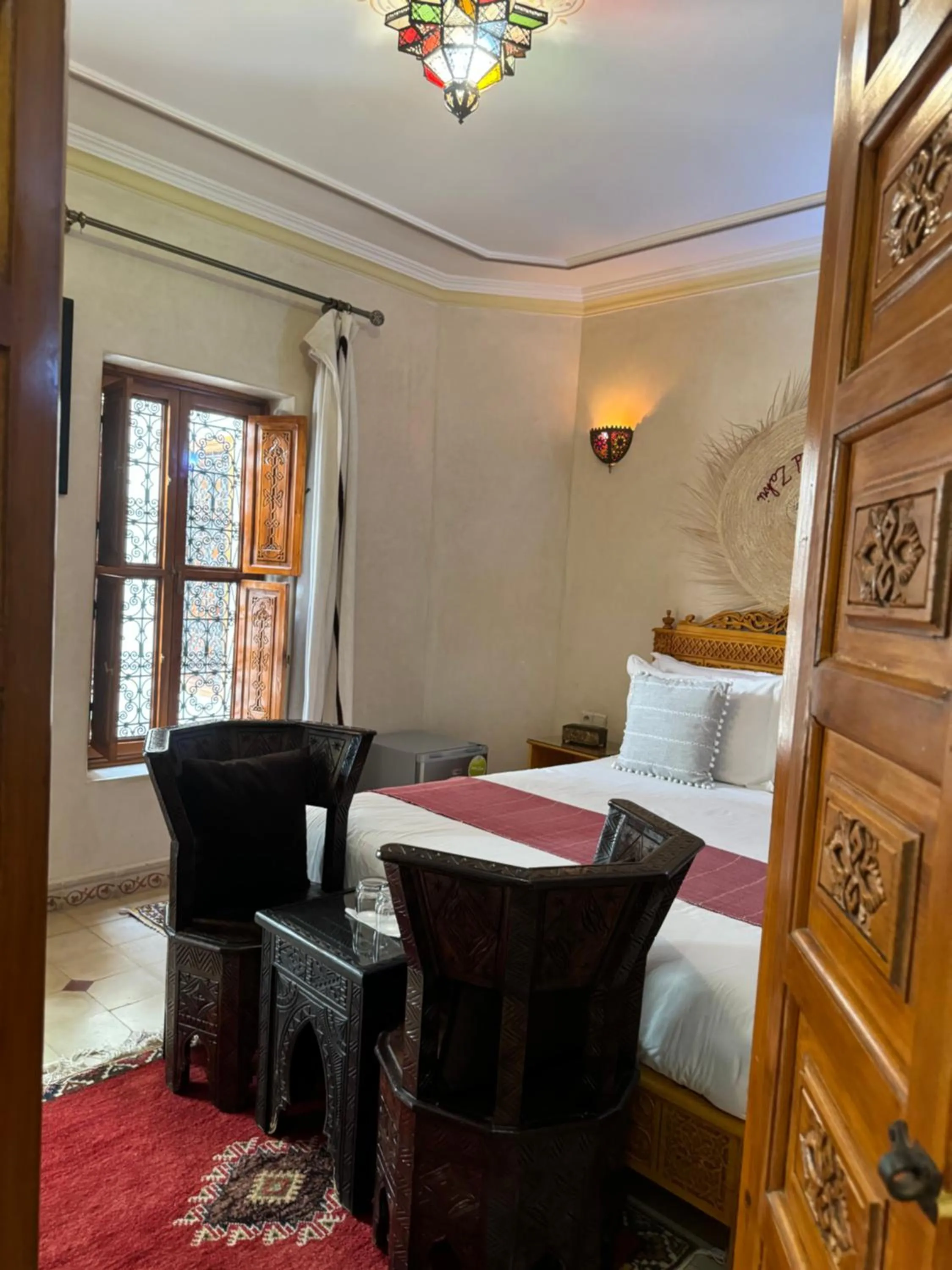 Bed in Riad Zahri