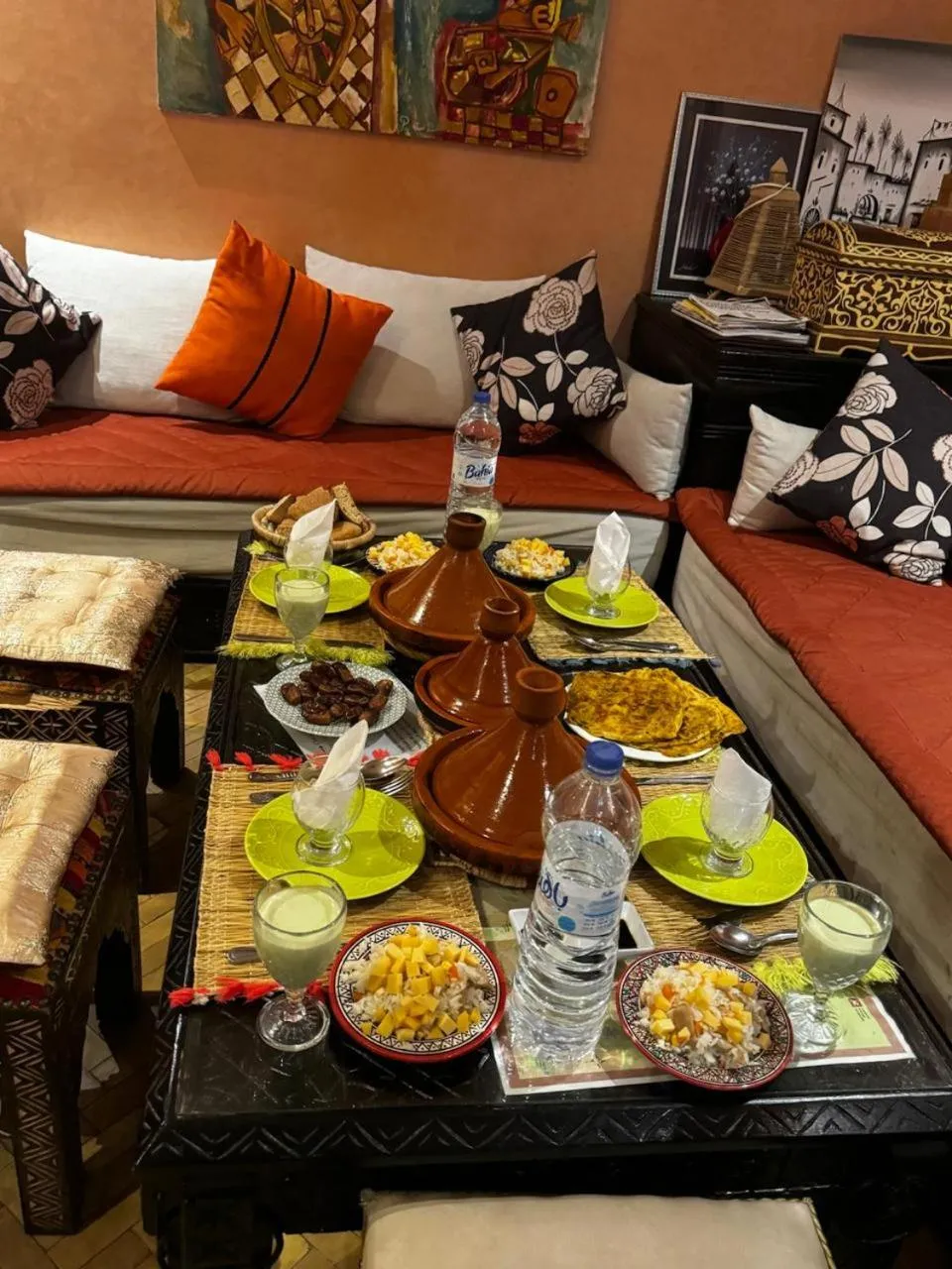 Living room in Riad Zahri