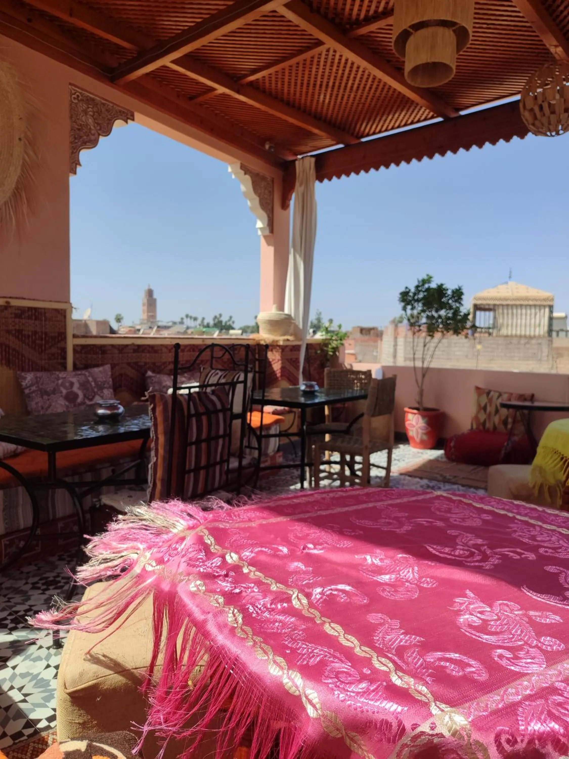 Patio in Riad Zahri