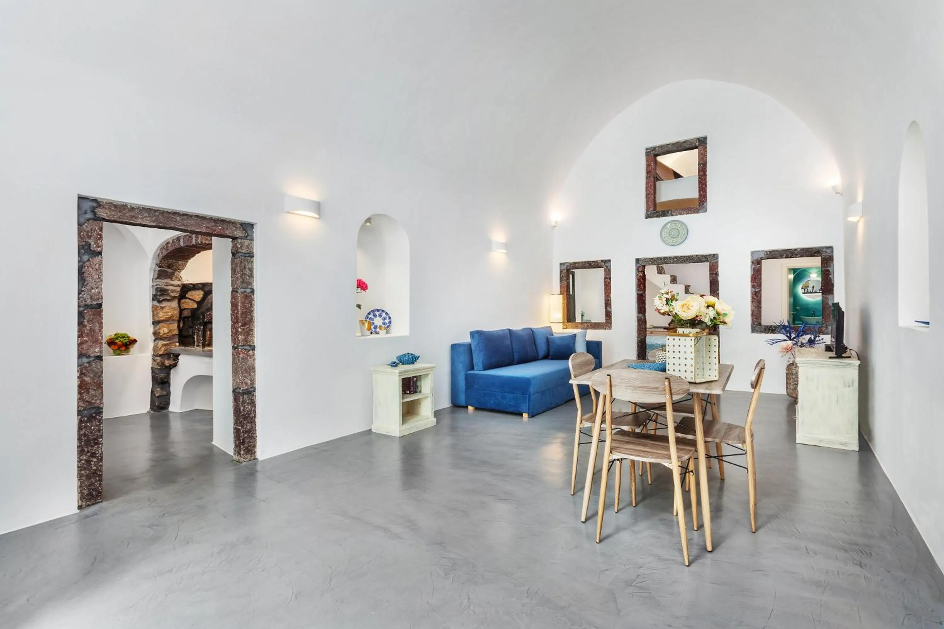 Living room in Casa d'Argento