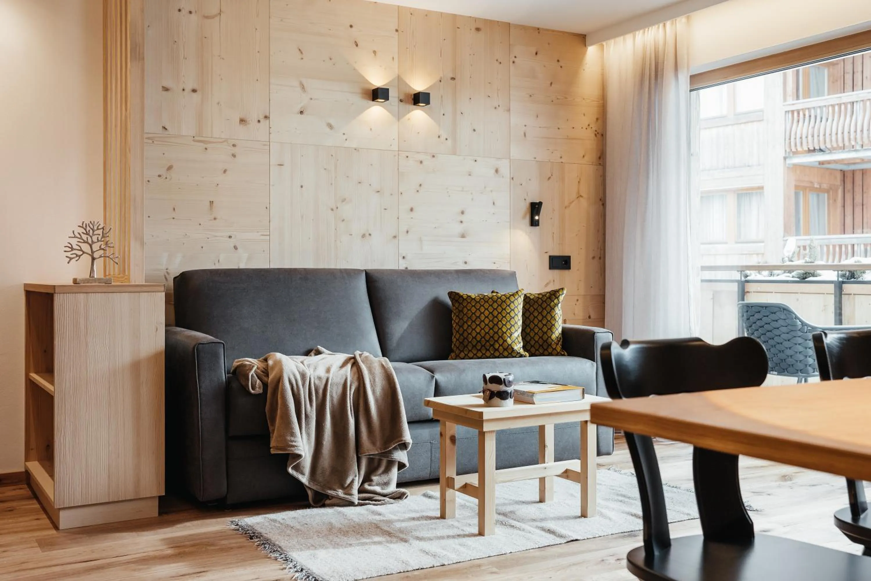 Living room in Residence Villa Trieste