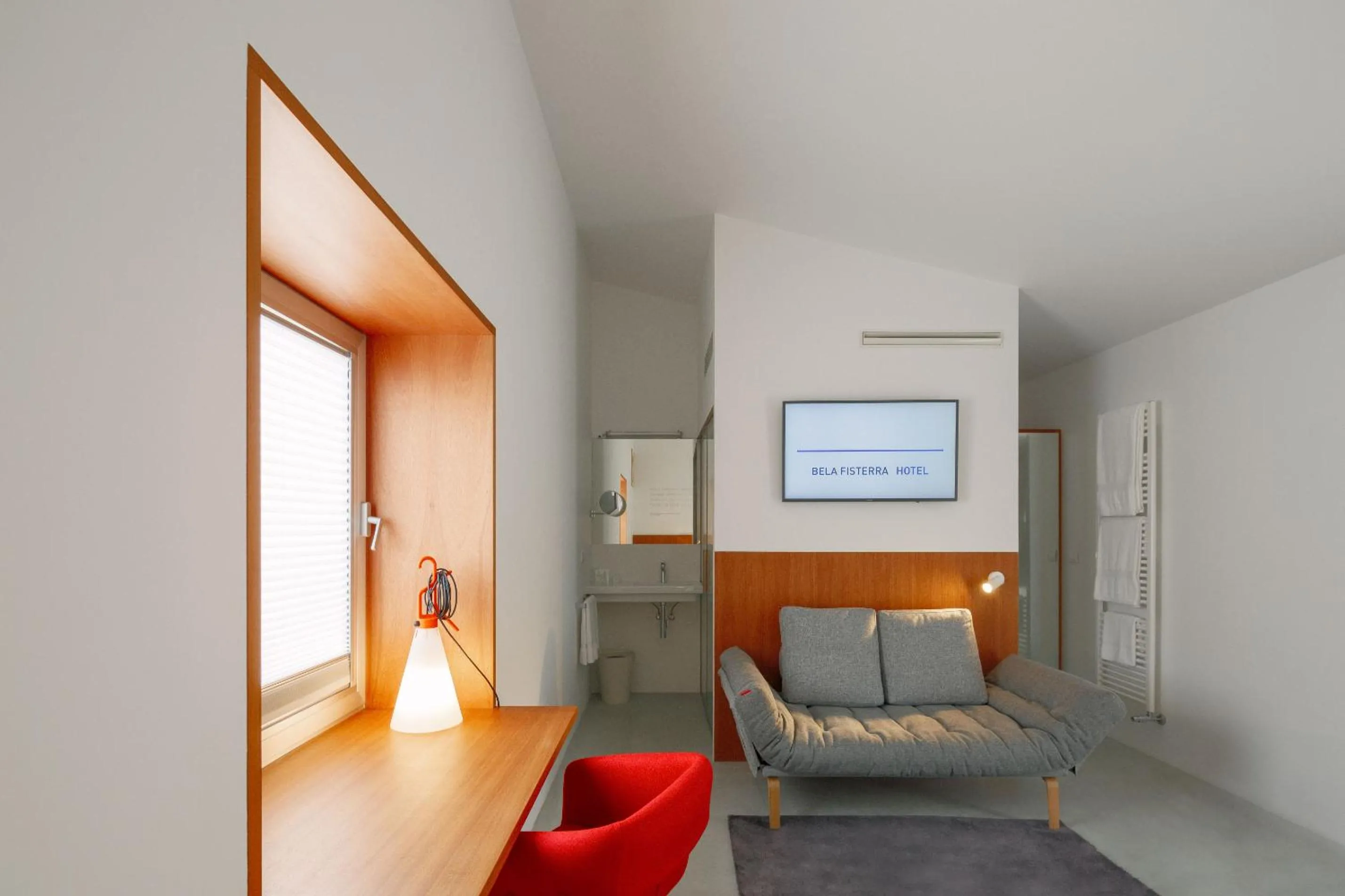 Seating area in Hotel Bela Fisterra