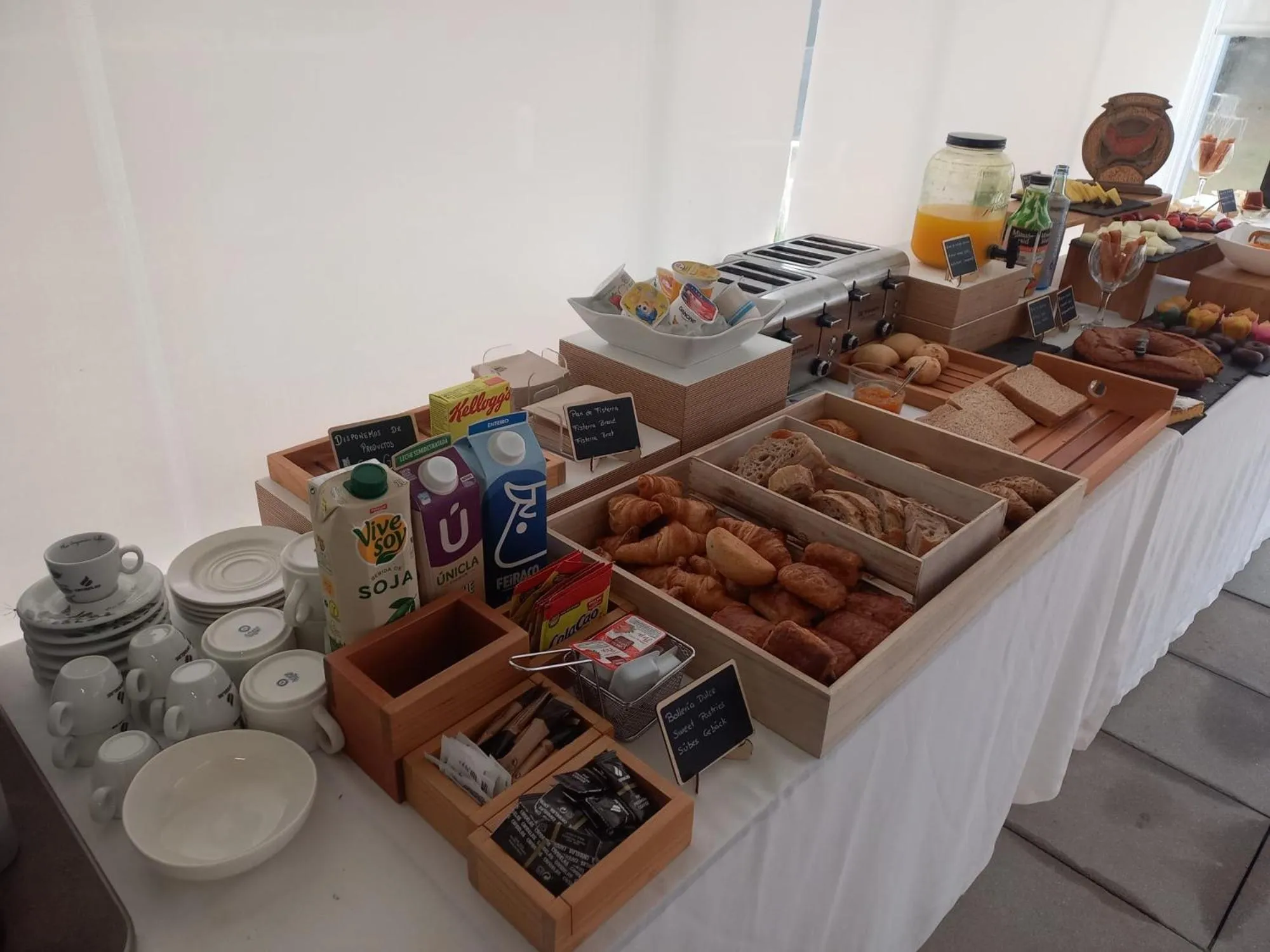 Breakfast in Hotel Bela Fisterra