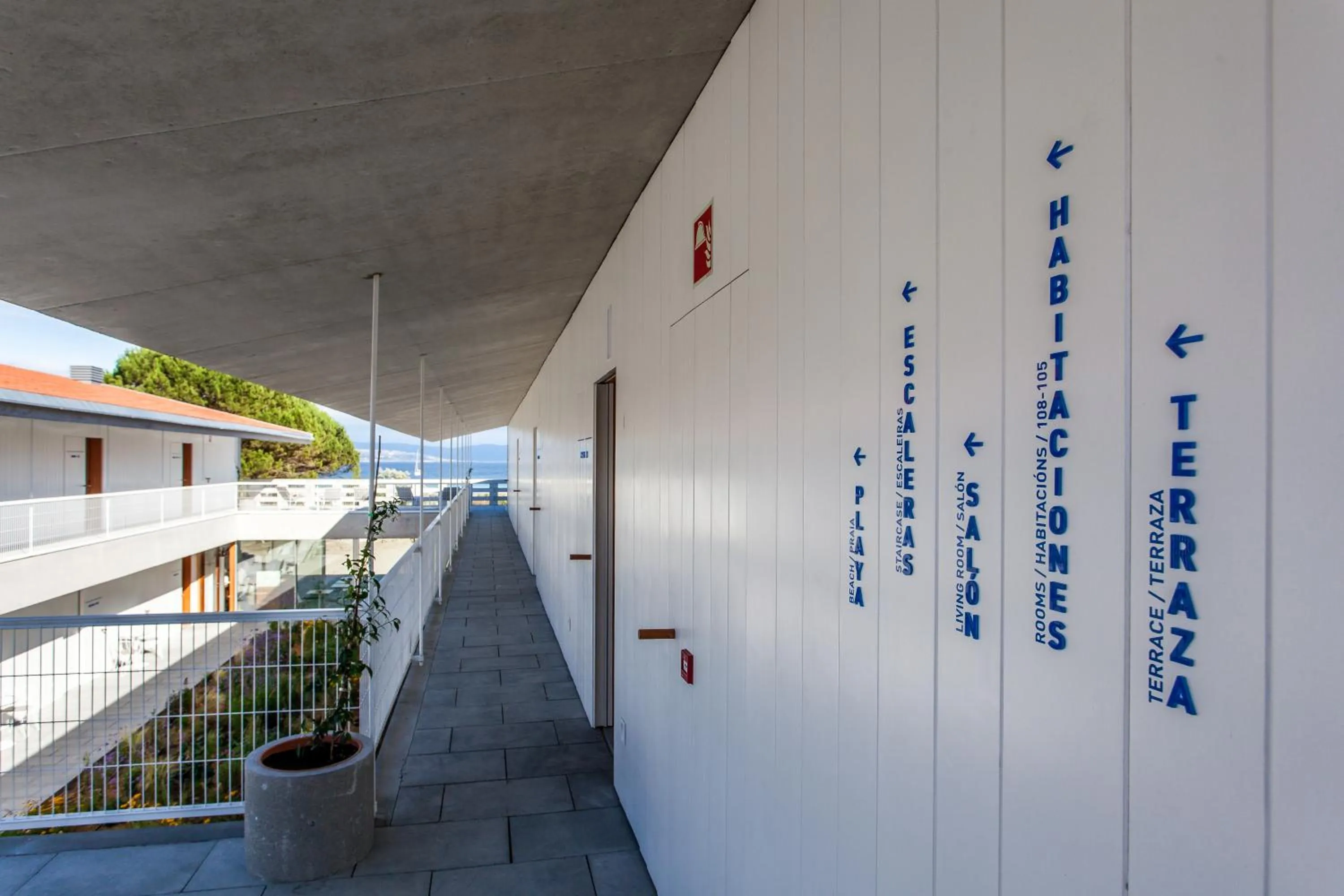 View (from property/room) in Hotel Bela Fisterra