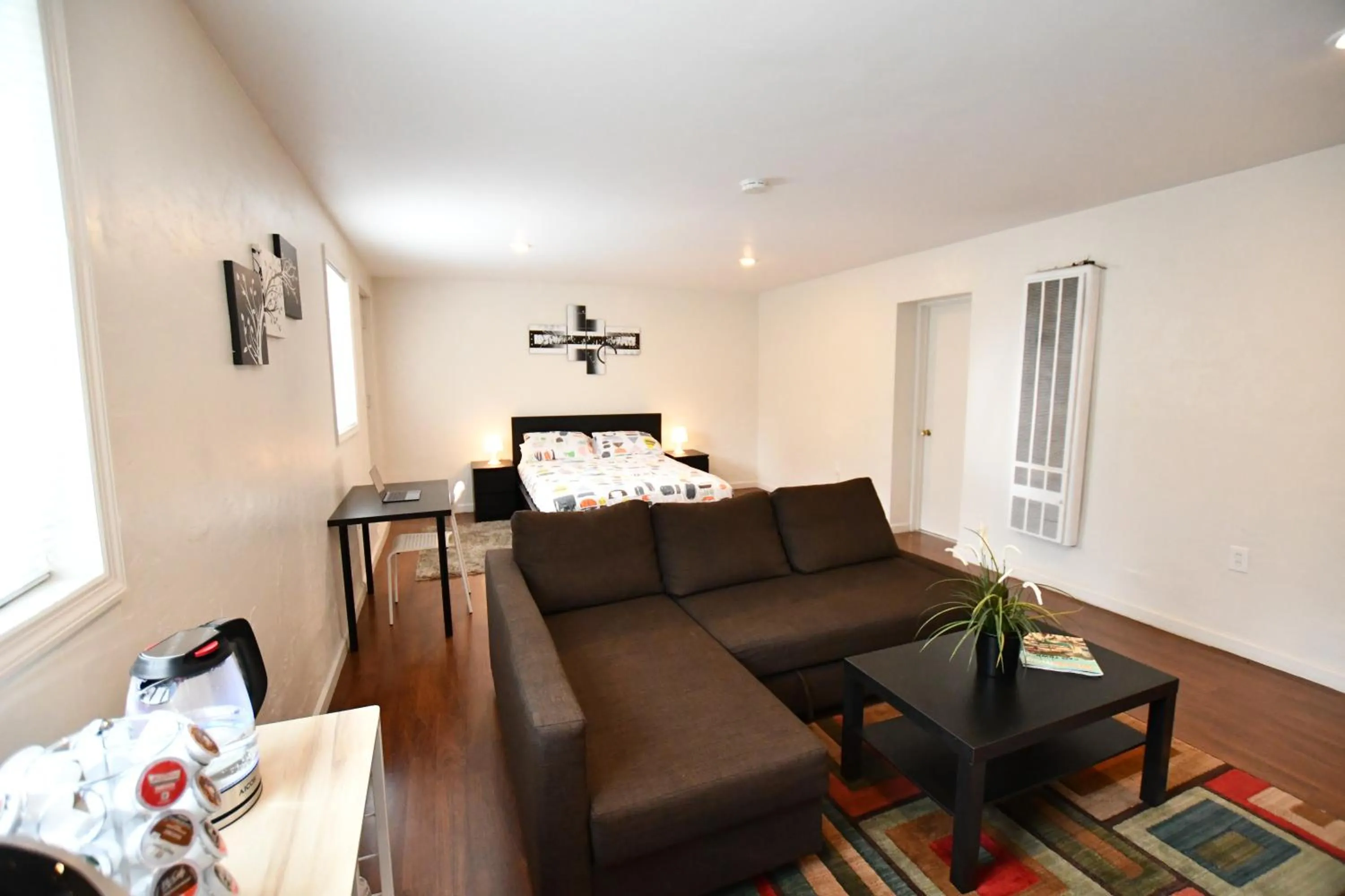 Living room in Private Unit / Private Bathroom Near BART & SF